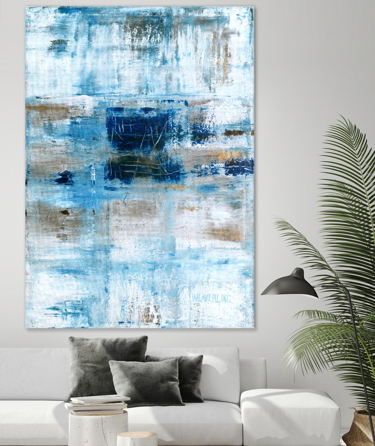 Heaven by Julie Weaverling on GIANT ART - white abstract