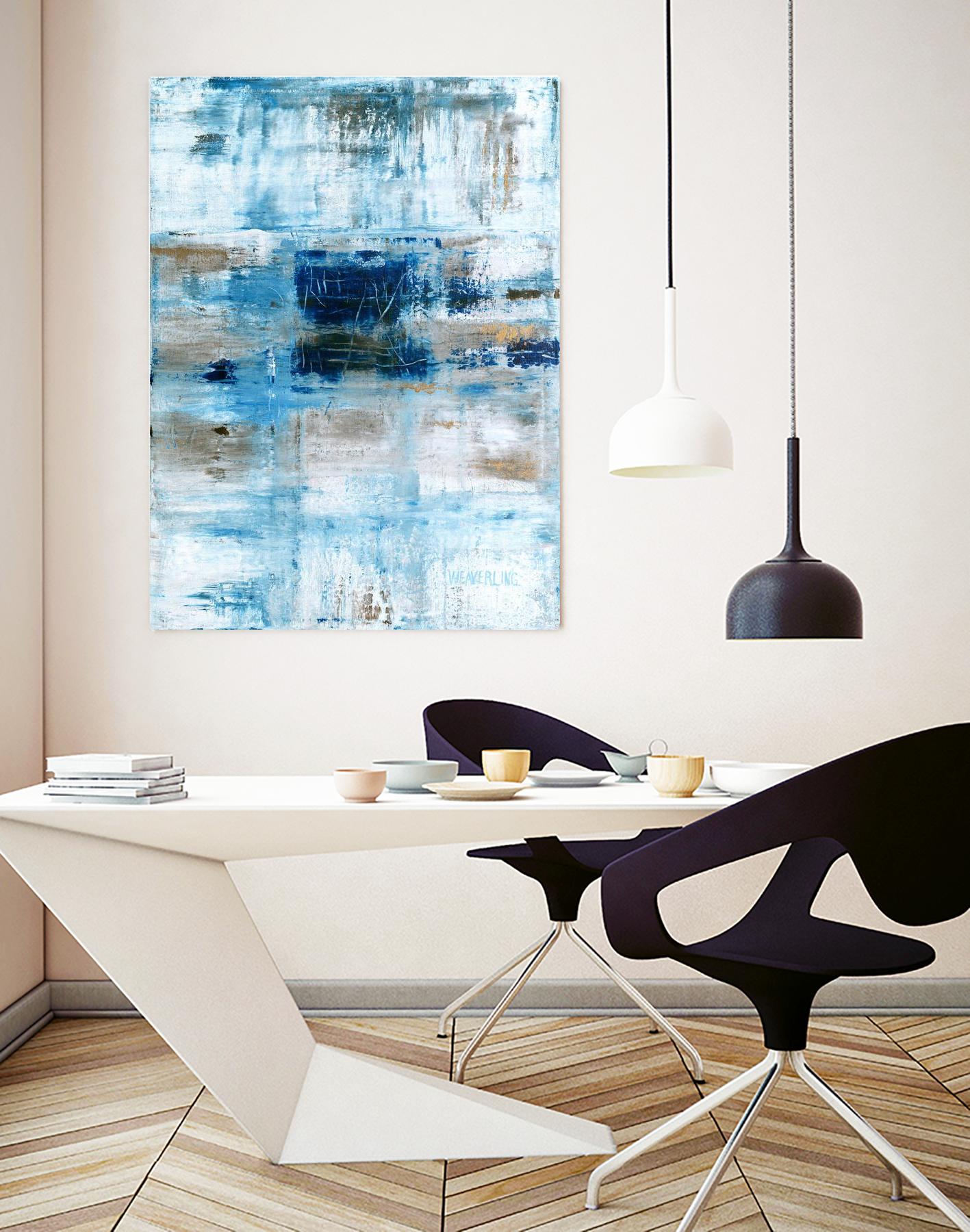 Heaven by Julie Weaverling on GIANT ART - white abstract