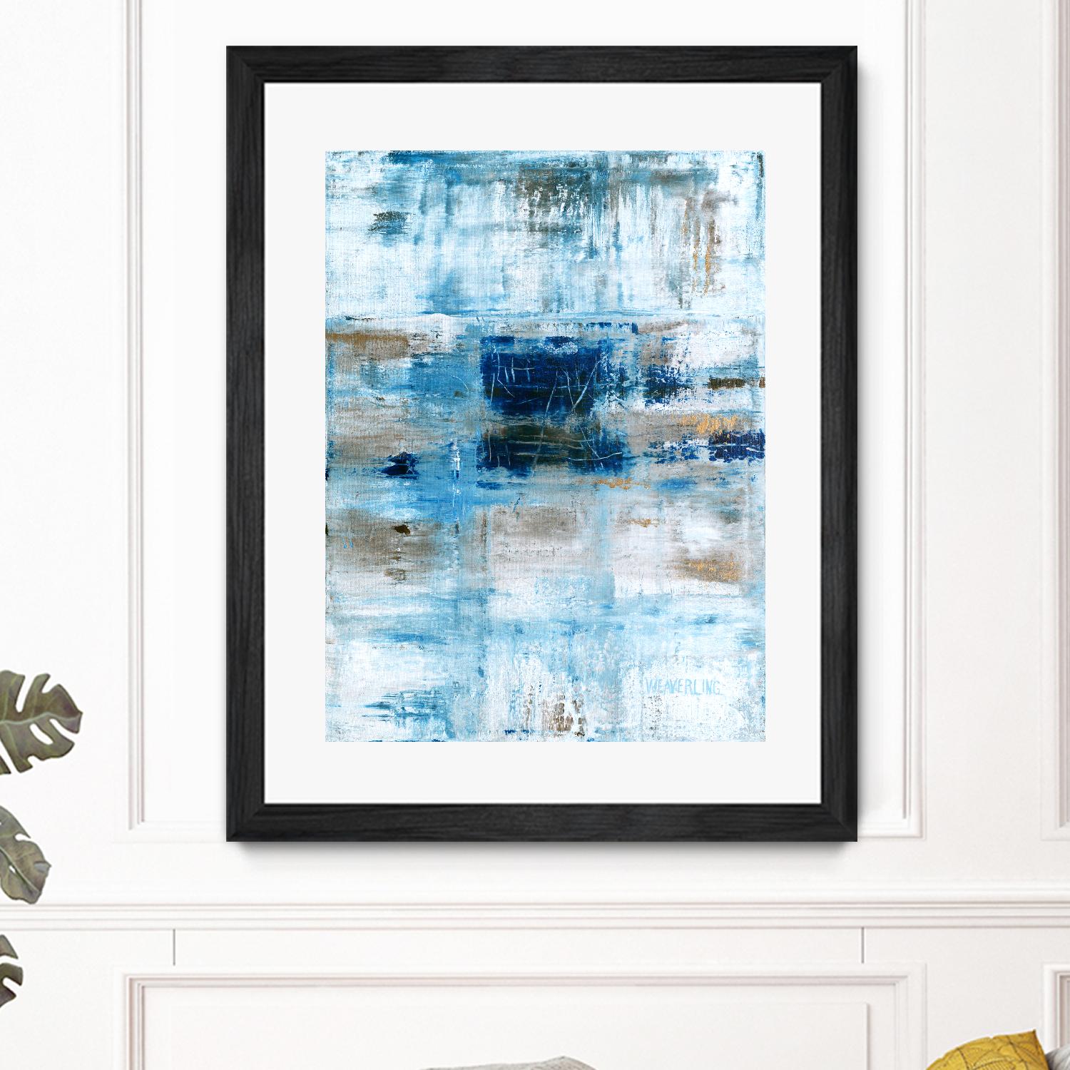 Heaven by Julie Weaverling on GIANT ART - white abstract