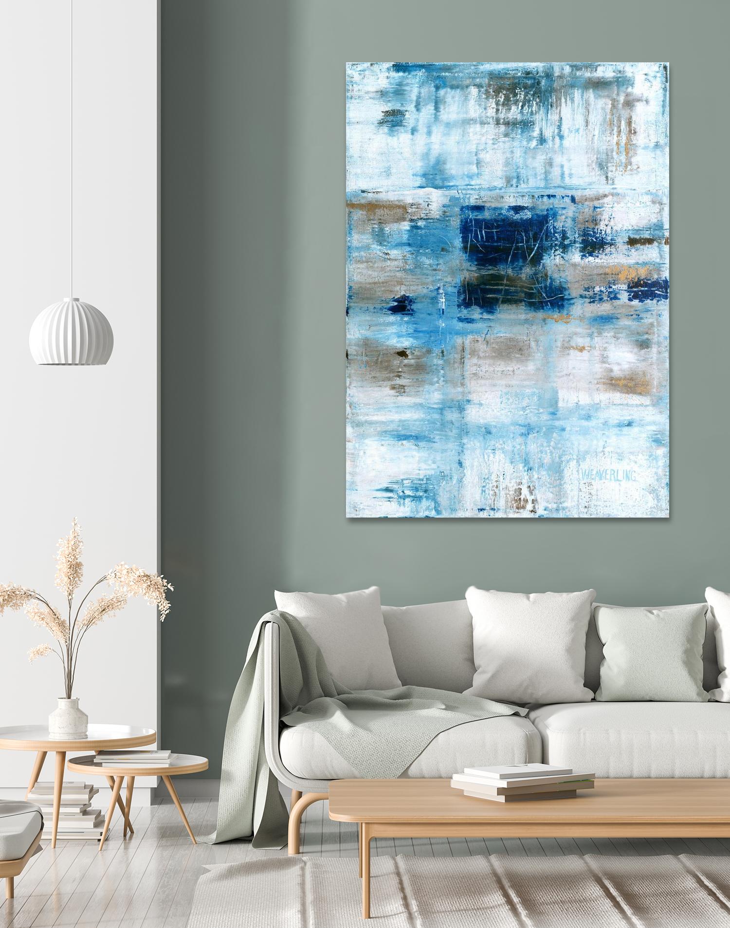 Heaven by Julie Weaverling on GIANT ART - white abstract