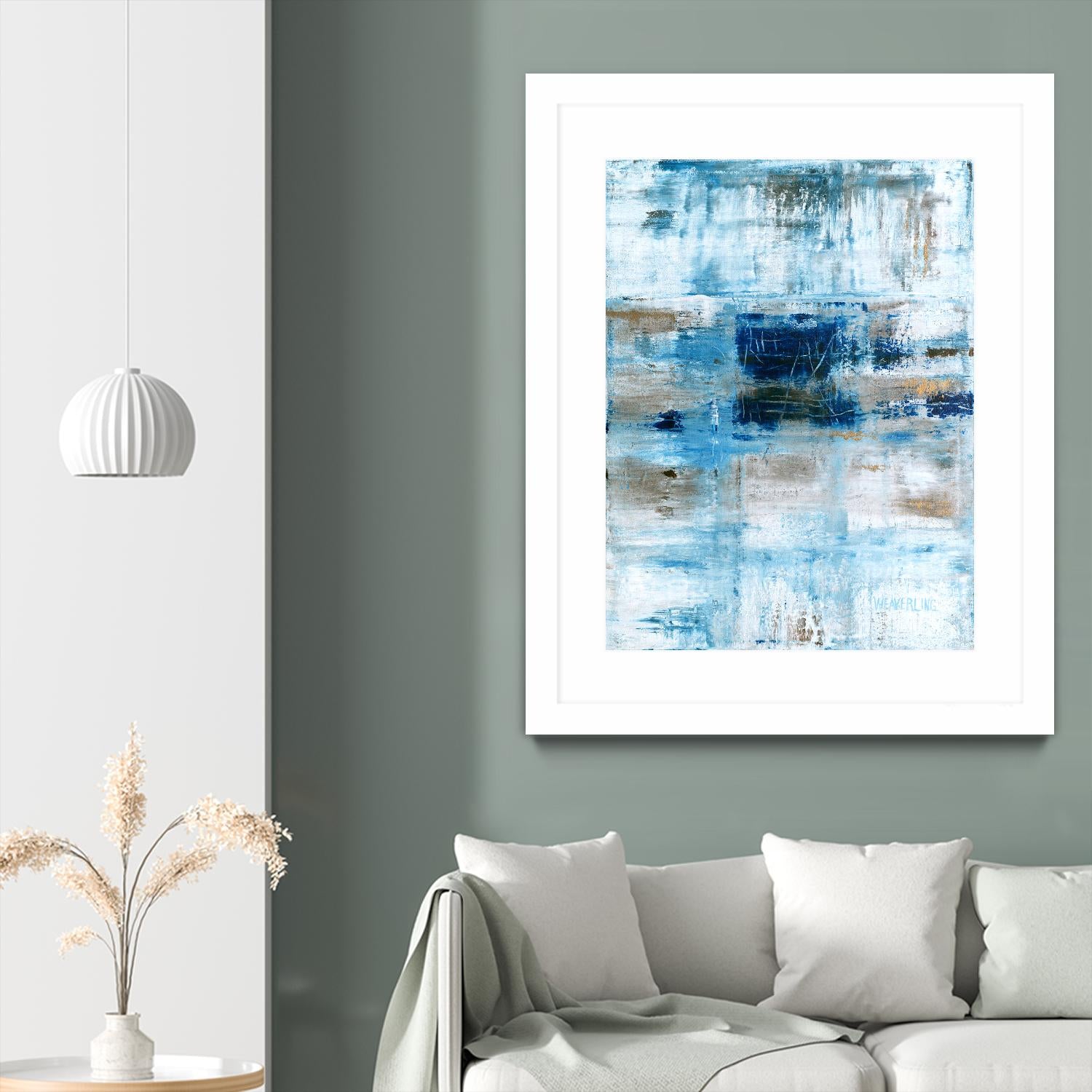 Heaven by Julie Weaverling on GIANT ART - white abstract