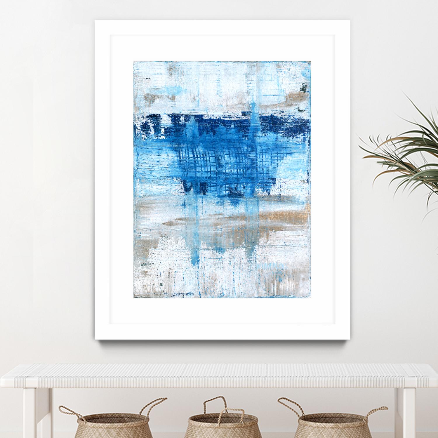 Splash by Julie Weaverling on GIANT ART - white abstract