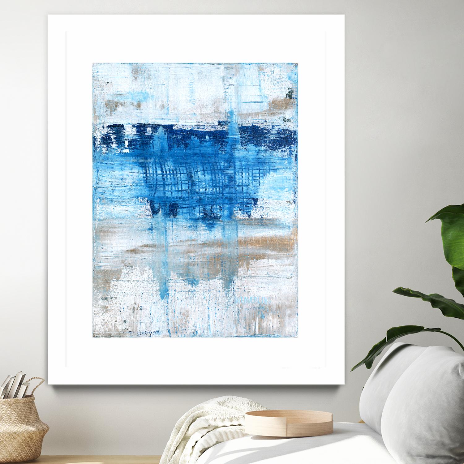 Splash by Julie Weaverling on GIANT ART - white abstract