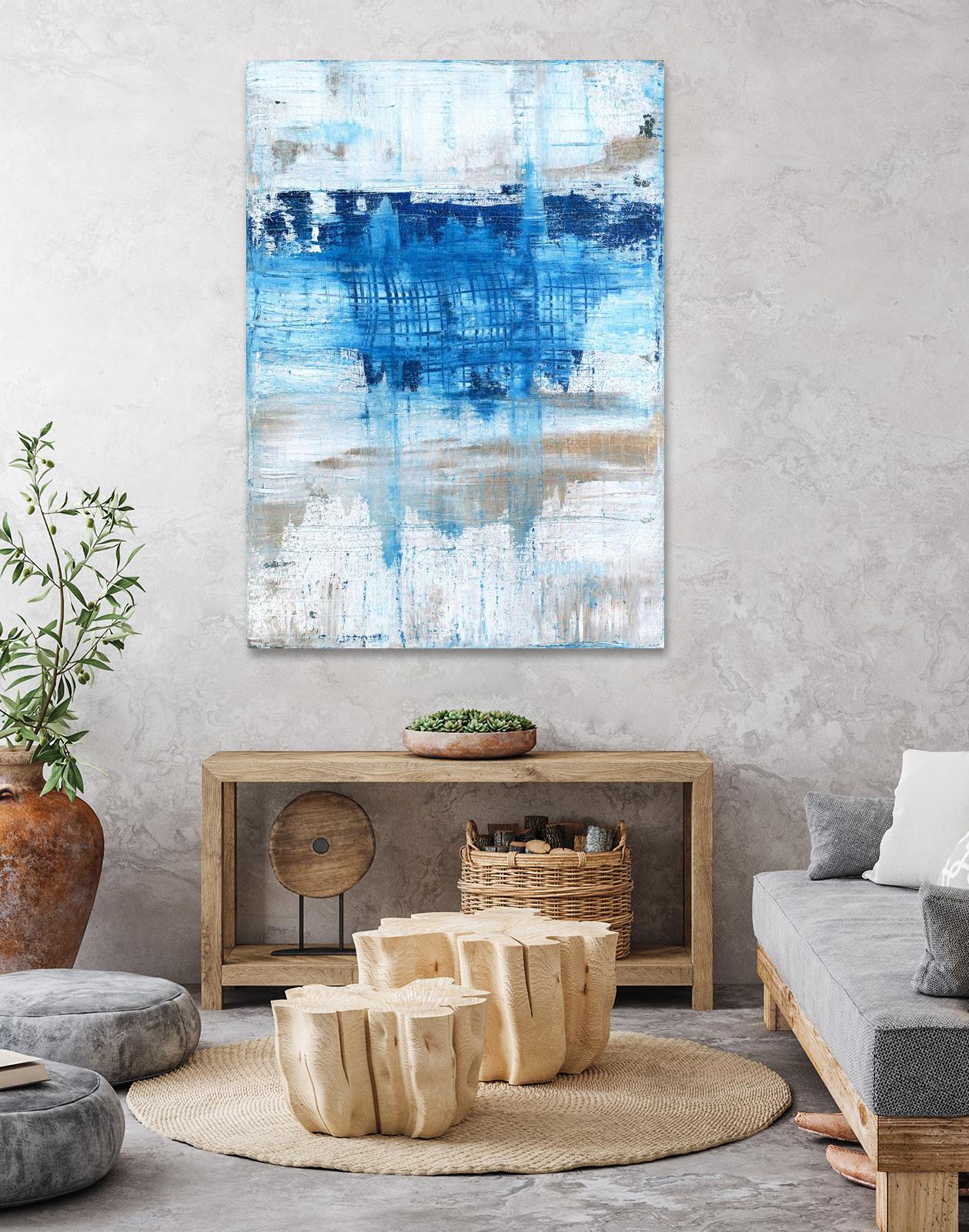 Splash by Julie Weaverling on GIANT ART - white abstract