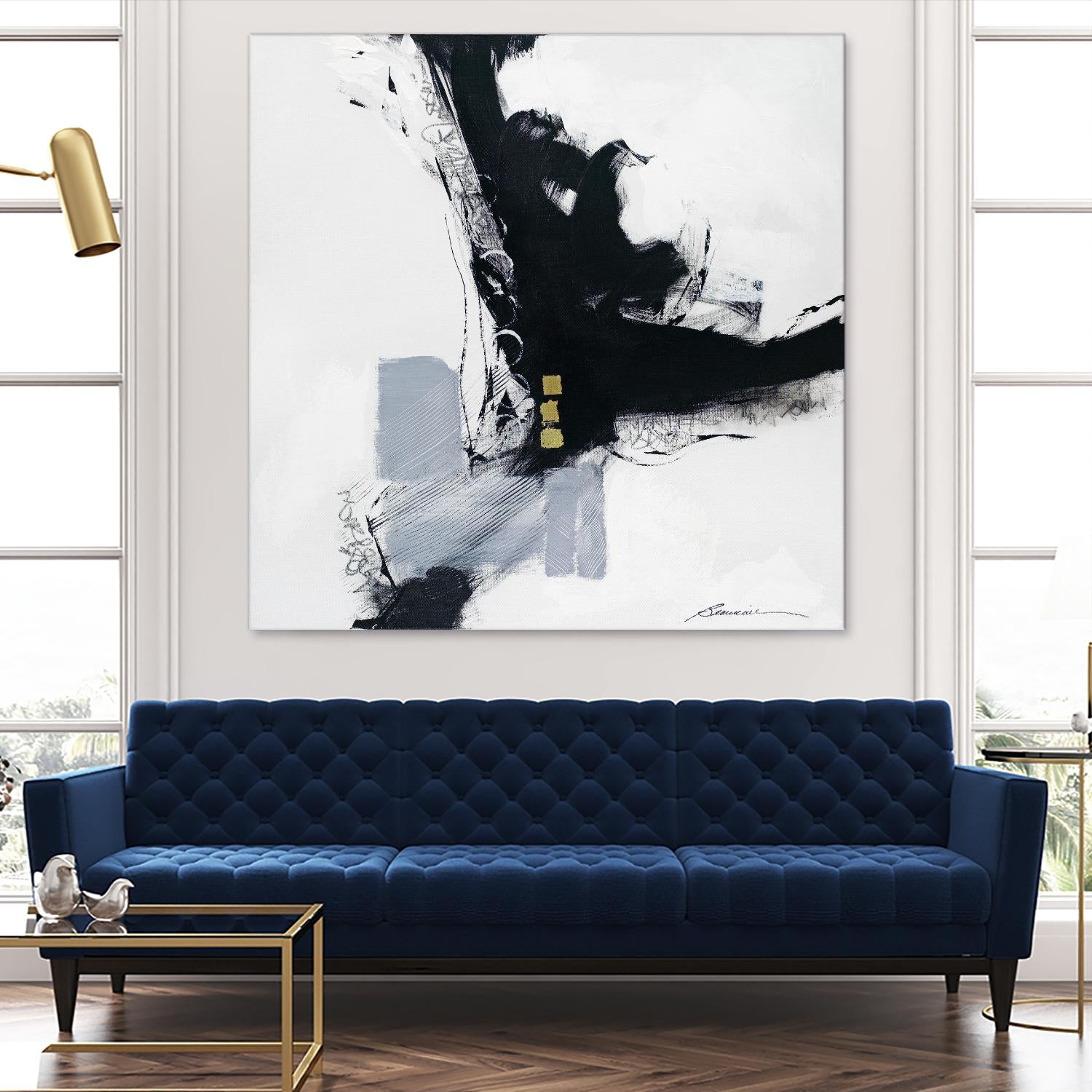 Three Hots and a Cot by Beau Wild on GIANT ART - multi abstracts, contemporary