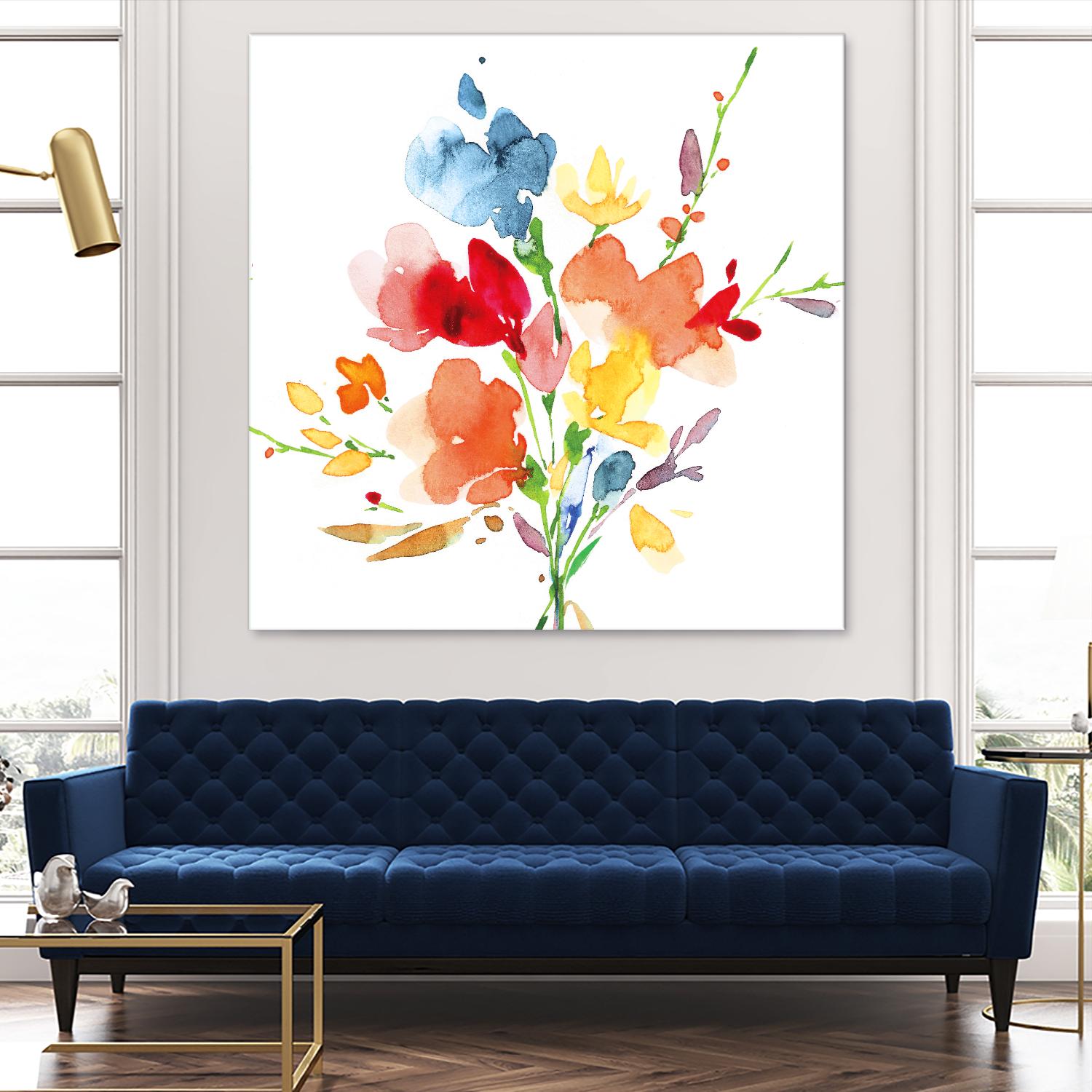 Bouquet by Isabelle Z on GIANT ART - white floral