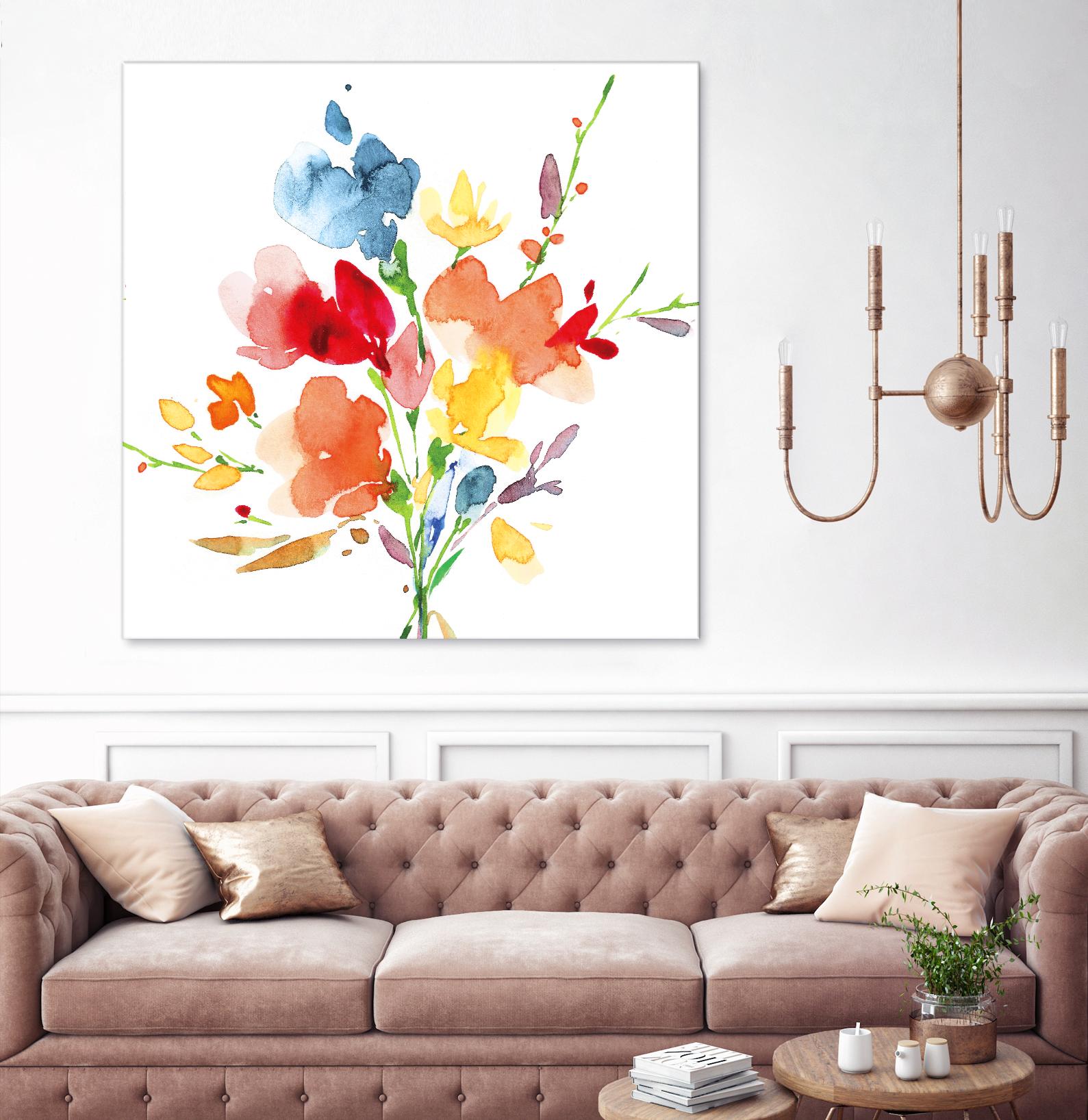 Bouquet by Isabelle Z on GIANT ART - white floral