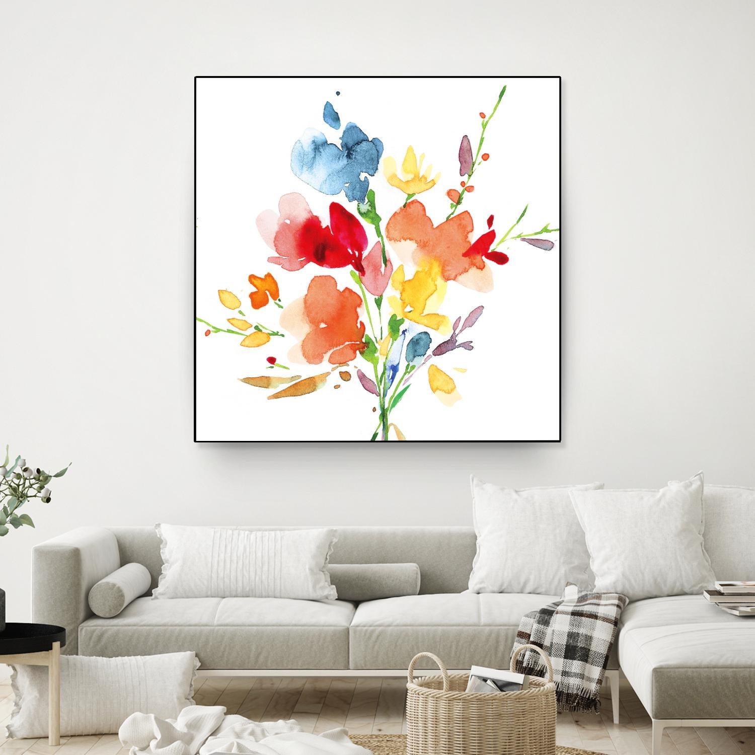 Bouquet by Isabelle Z on GIANT ART - white floral