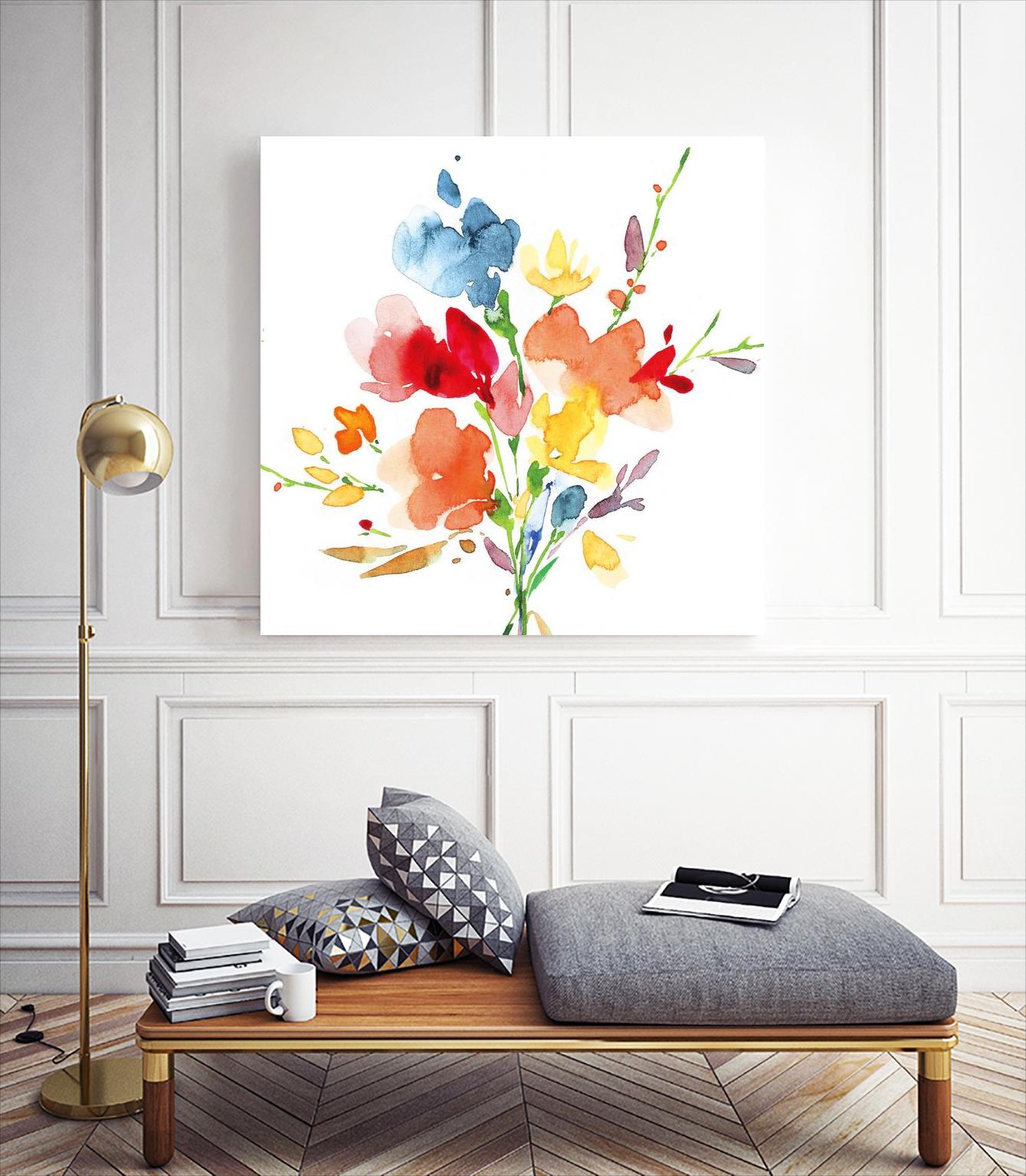 Bouquet by Isabelle Z on GIANT ART - orange flowers