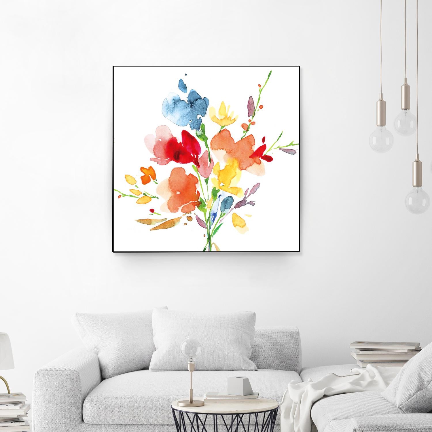 Bouquet by Isabelle Z on GIANT ART - white floral