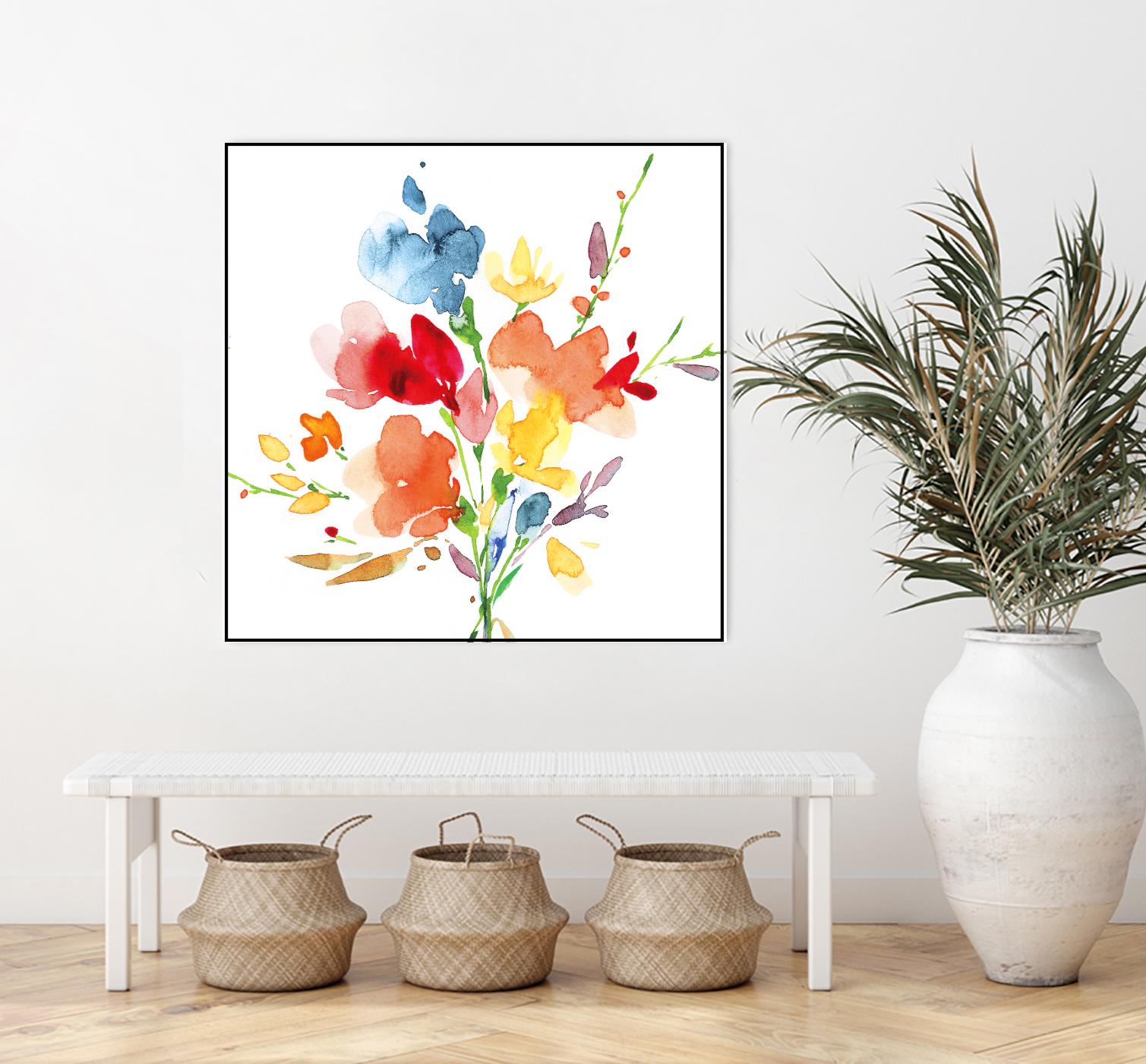 Bouquet by Isabelle Z on GIANT ART - white floral