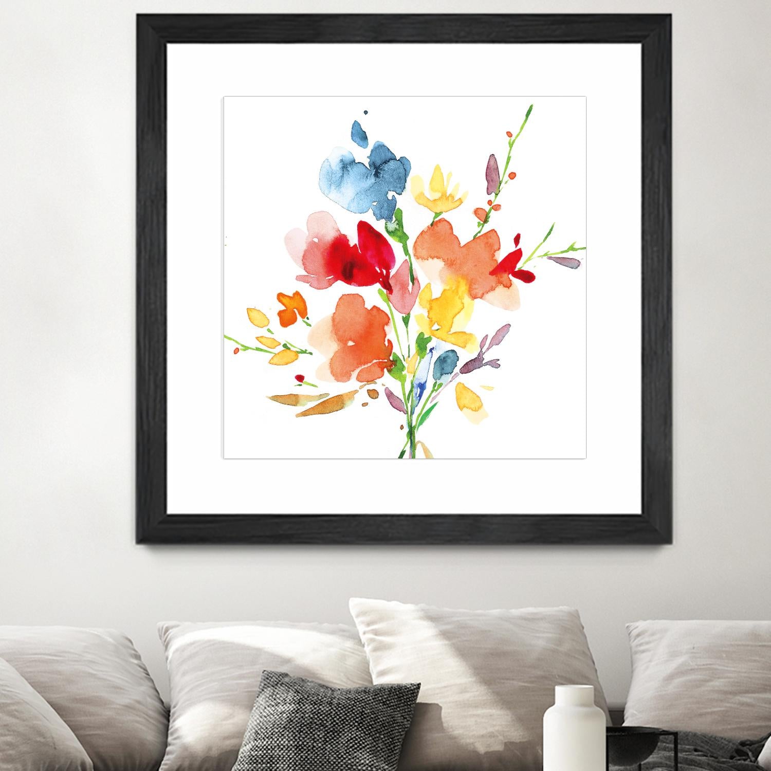 Bouquet by Isabelle Z on GIANT ART - white floral