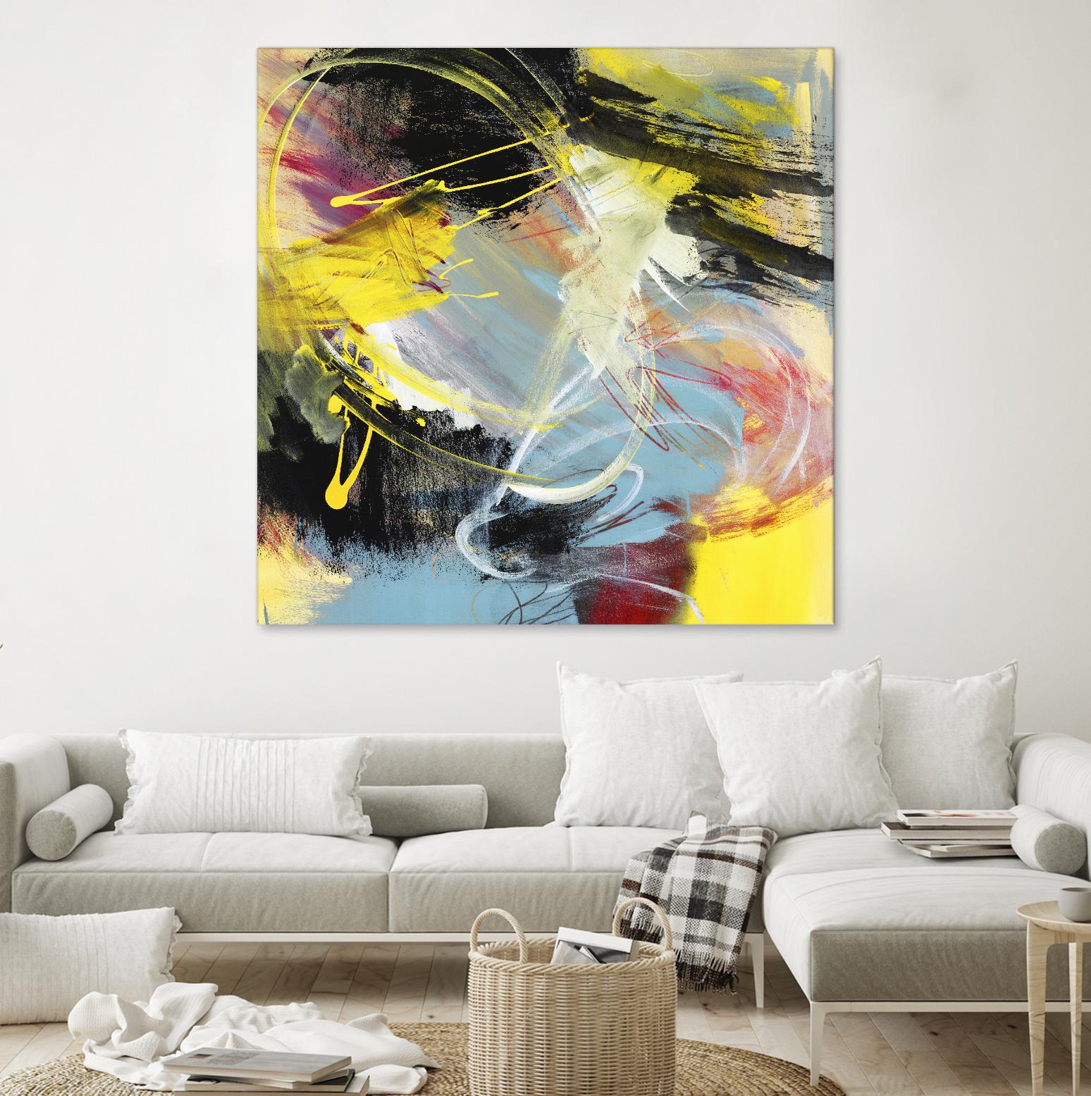 Storms in the Night by Bianka Guna on GIANT ART - black abstract