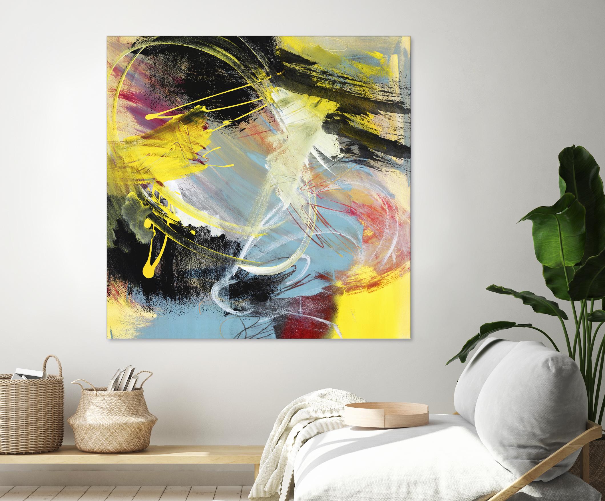 Storms in the Night by Bianka Guna on GIANT ART - black abstract