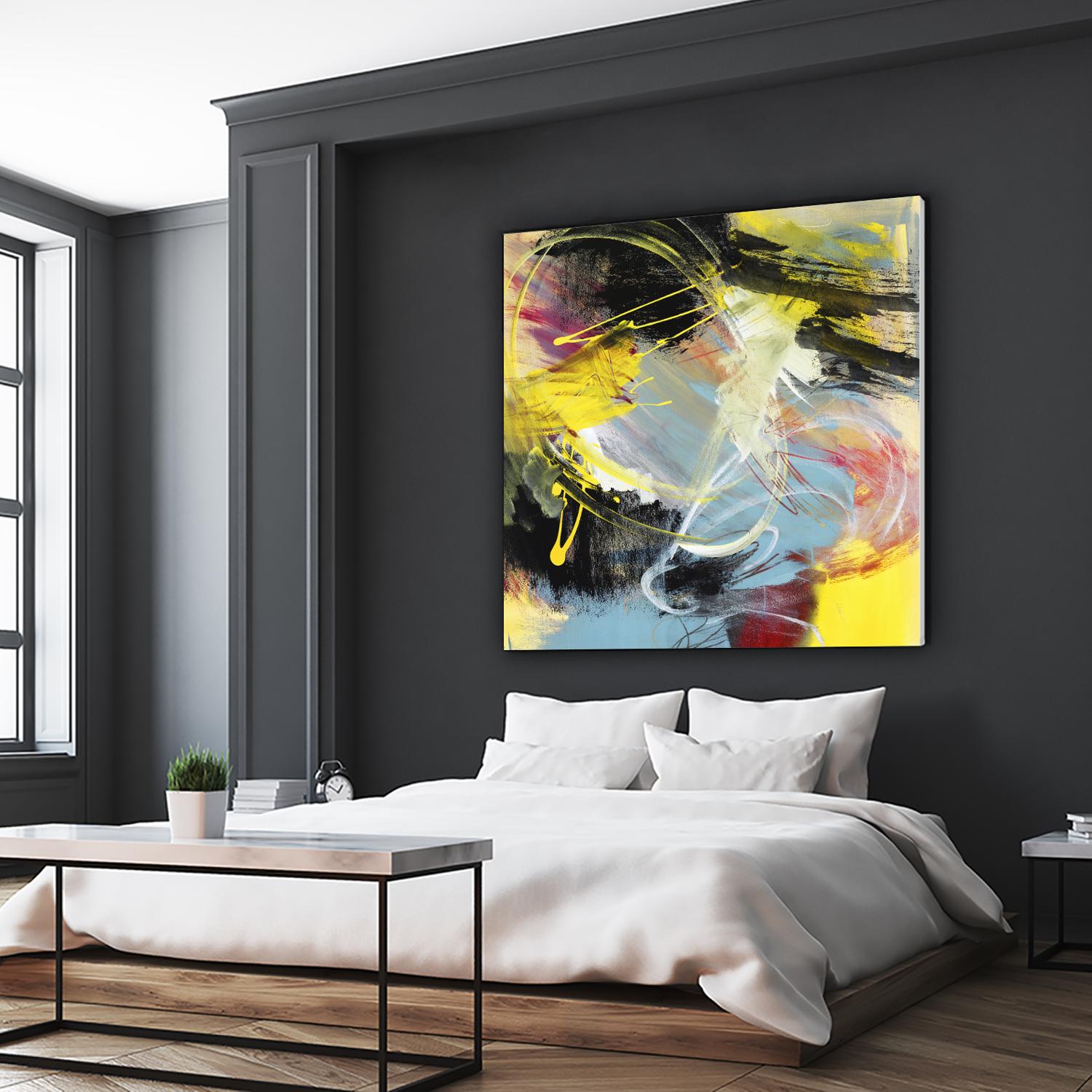 Storms in the Night by Bianka Guna on GIANT ART - black abstract