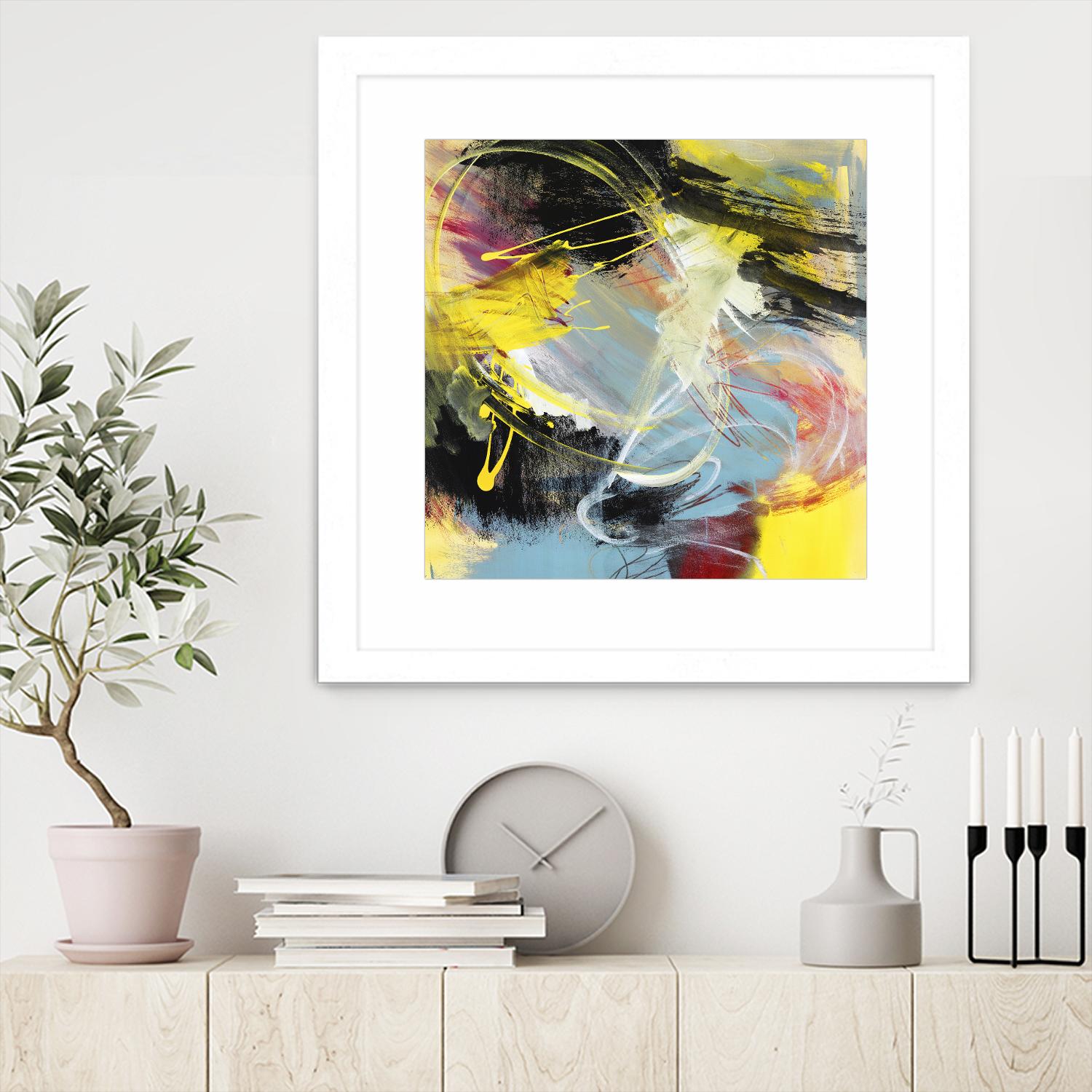 Storms in the Night by Bianka Guna on GIANT ART - black abstract
