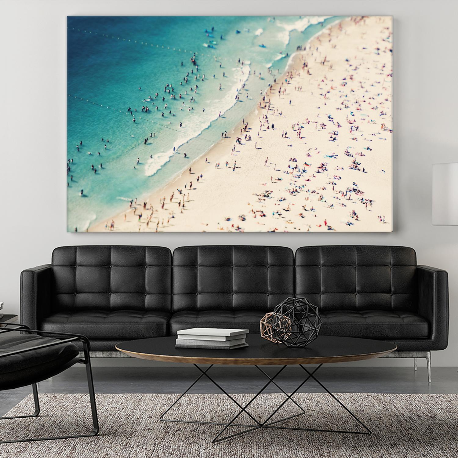 Summer Fun I by Ingrid Beddoes on GIANT ART - beige photograpy sand