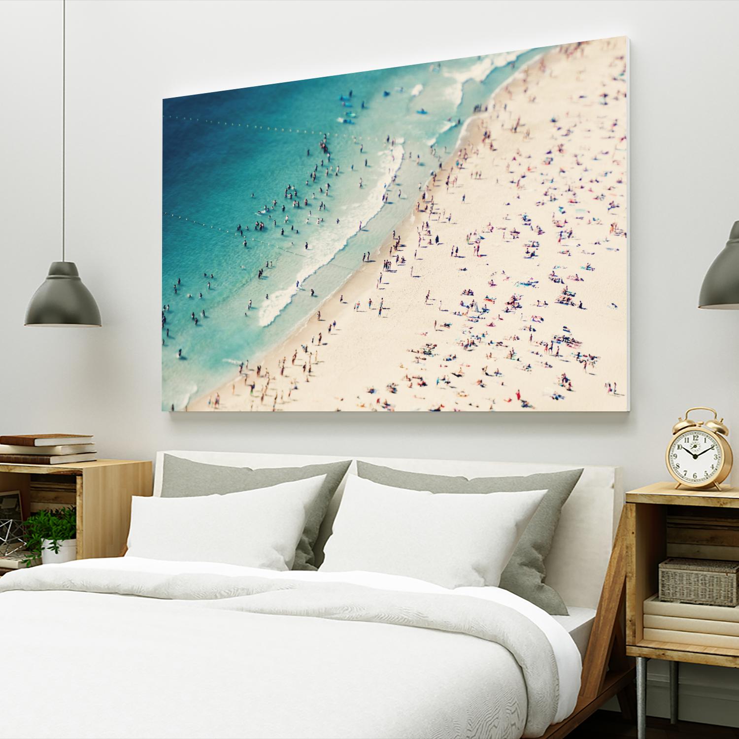 Summer Fun I by Ingrid Beddoes on GIANT ART - beige photograpy sand