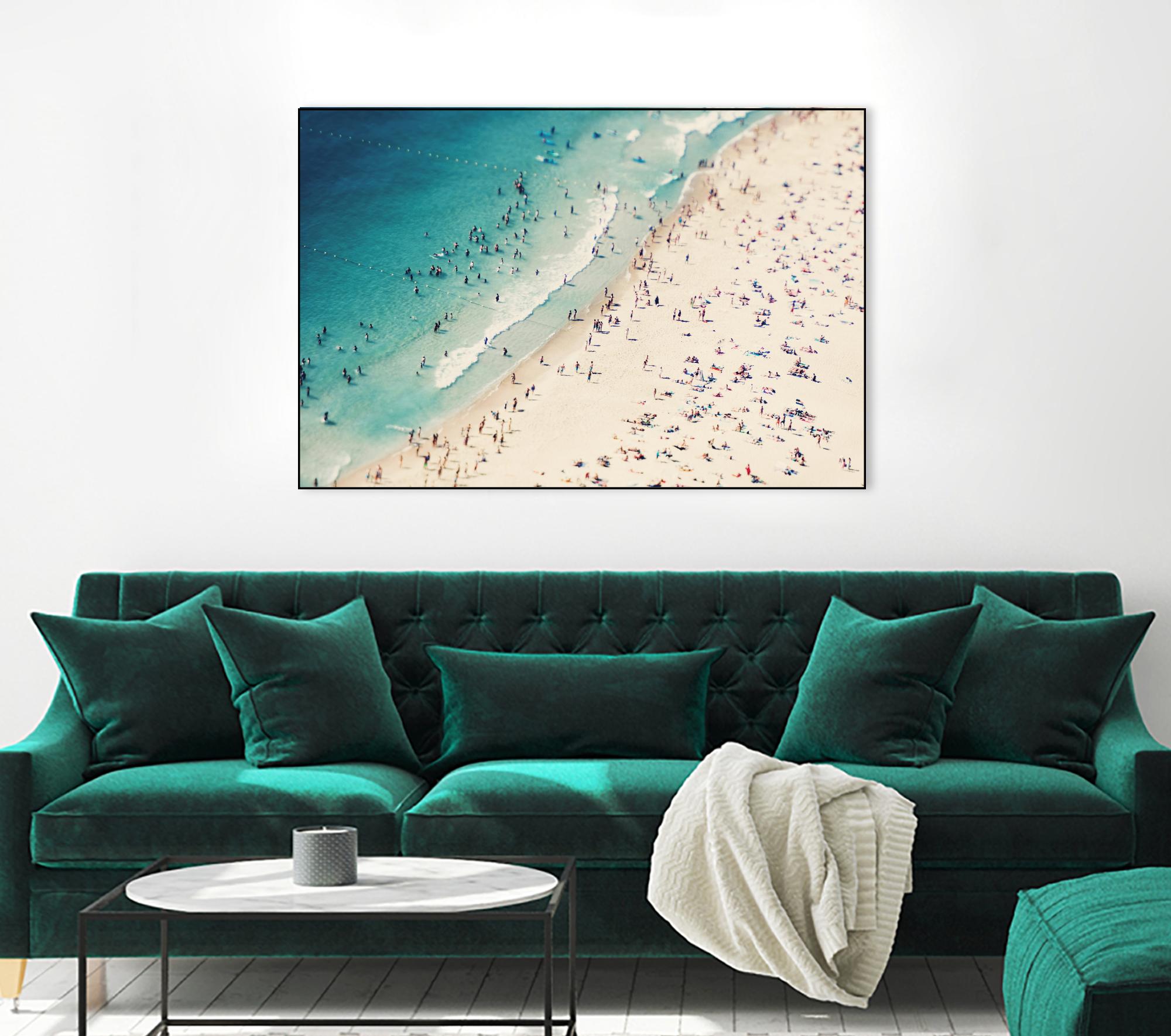 Summer Fun I by Ingrid Beddoes on GIANT ART - beige photograpy sand
