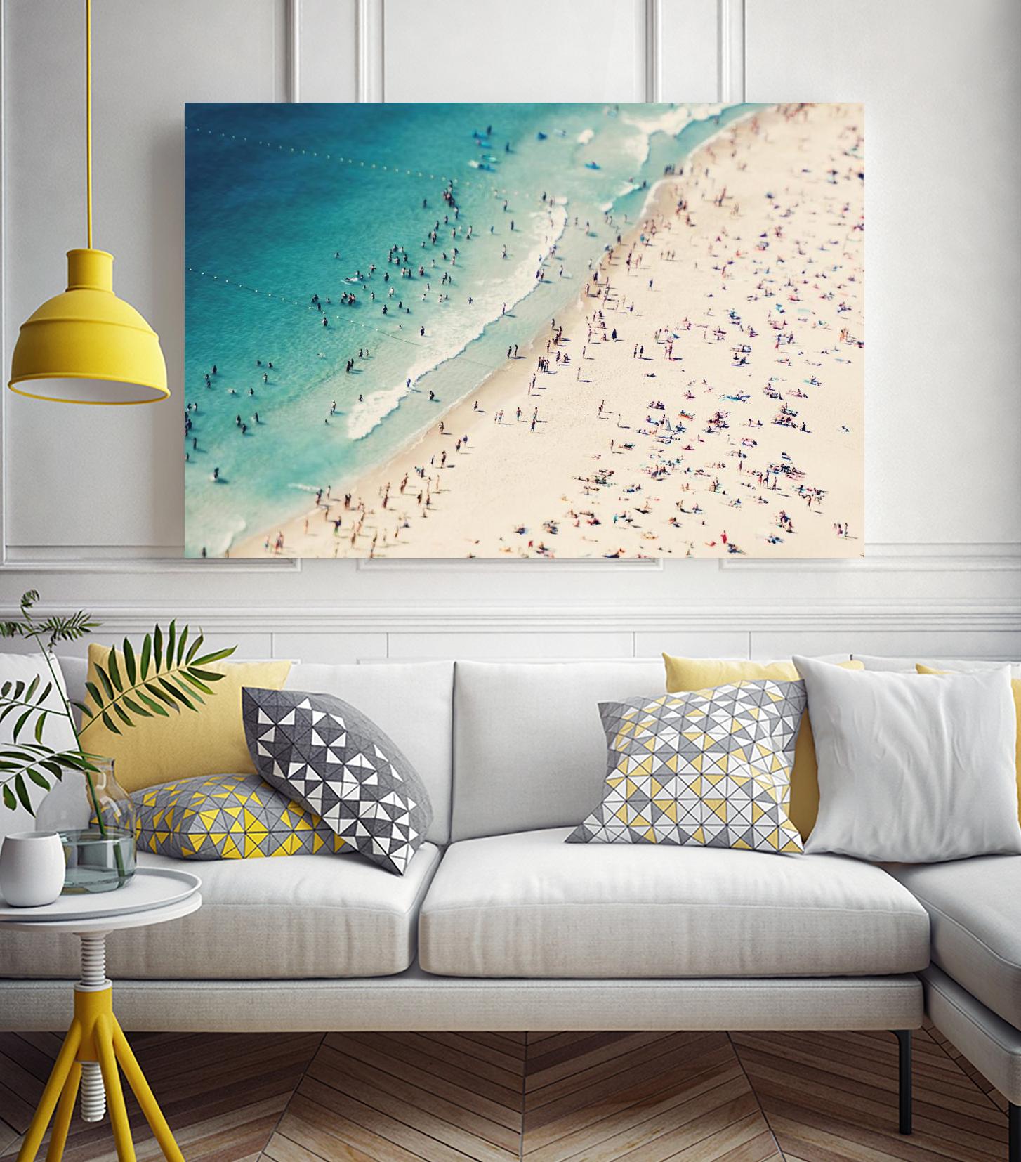 Summer Fun I by Ingrid Beddoes on GIANT ART - beige photograpy sand