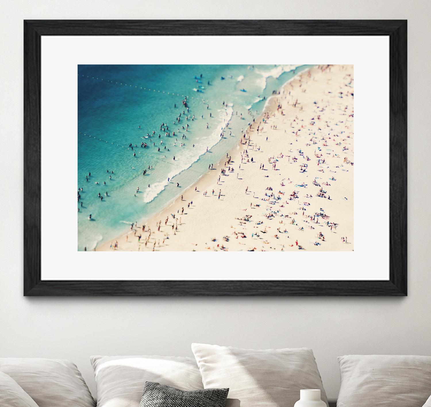 Summer Fun I by Ingrid Beddoes on GIANT ART - beige photograpy sand