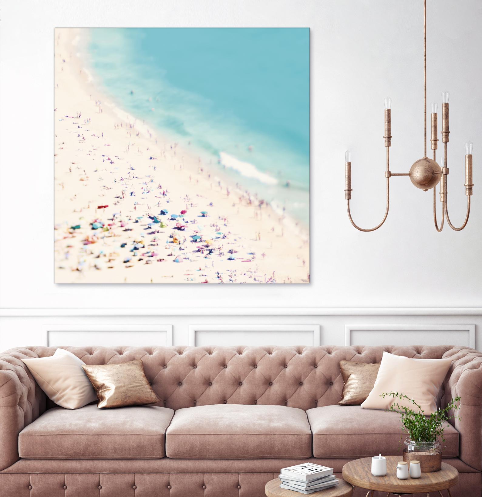 Beach Love by Ingrid Beddoes on GIANT ART - beige sea scene