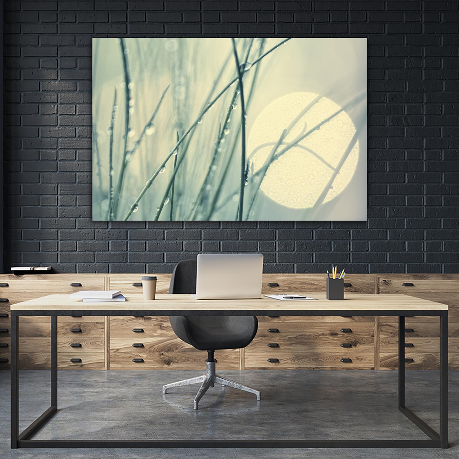 Morning Blues by Ingrid Beddoes on GIANT ART - beige photo art