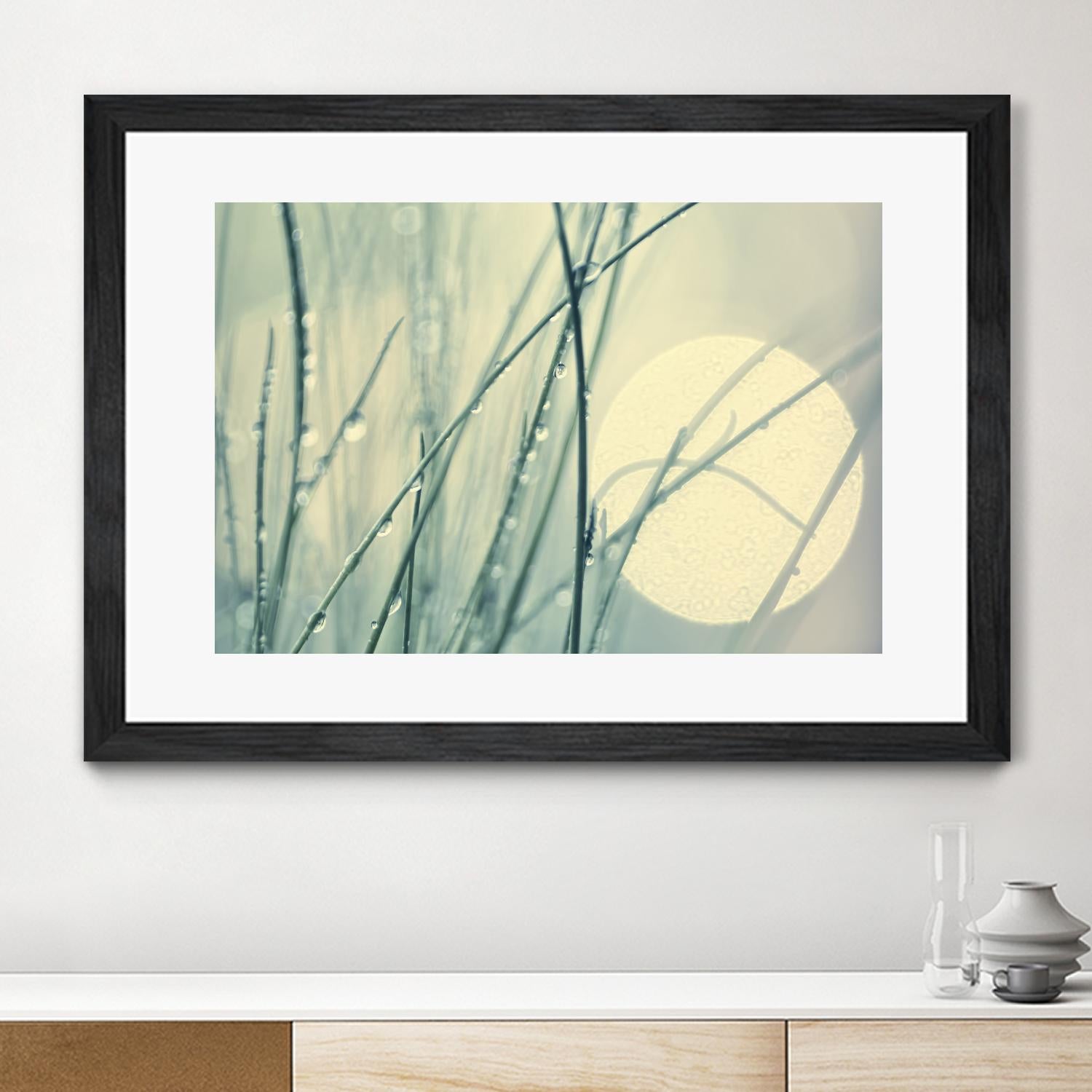 Morning Blues by Ingrid Beddoes on GIANT ART - beige photo art