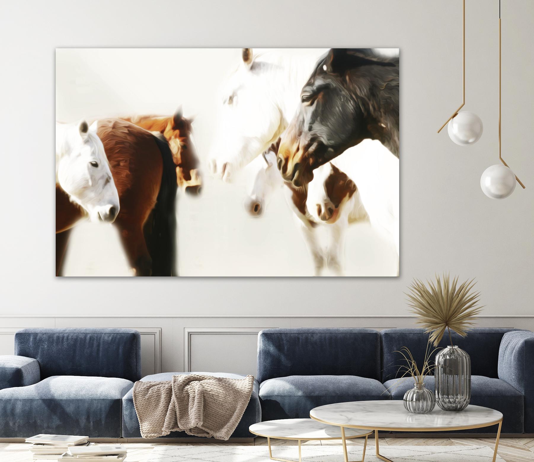 The Herd by Kari Brooks on GIANT ART - brown animals