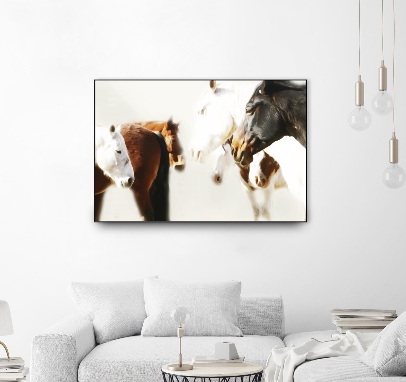 The Herd by Kari Brooks on GIANT ART - brown animals