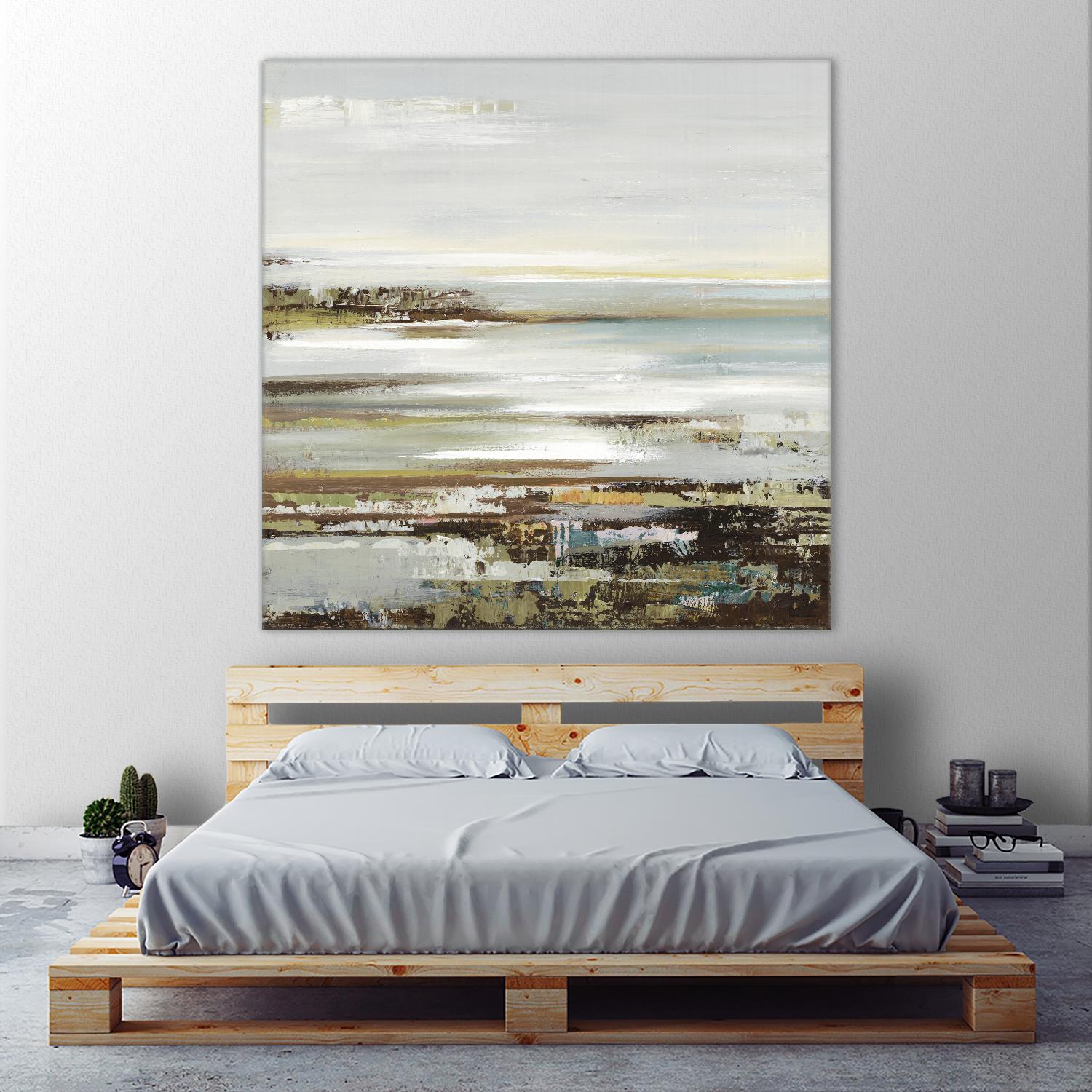 Abyss I by Valeria Mravyan on GIANT ART - greene abstract