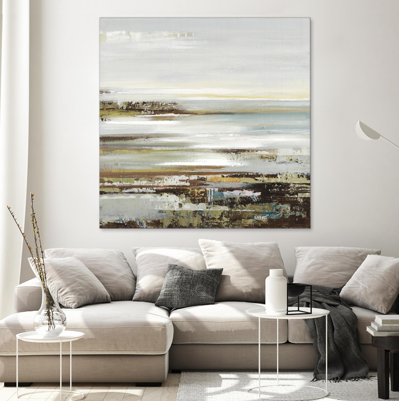 Abyss I by Valeria Mravyan on GIANT ART - greene abstract