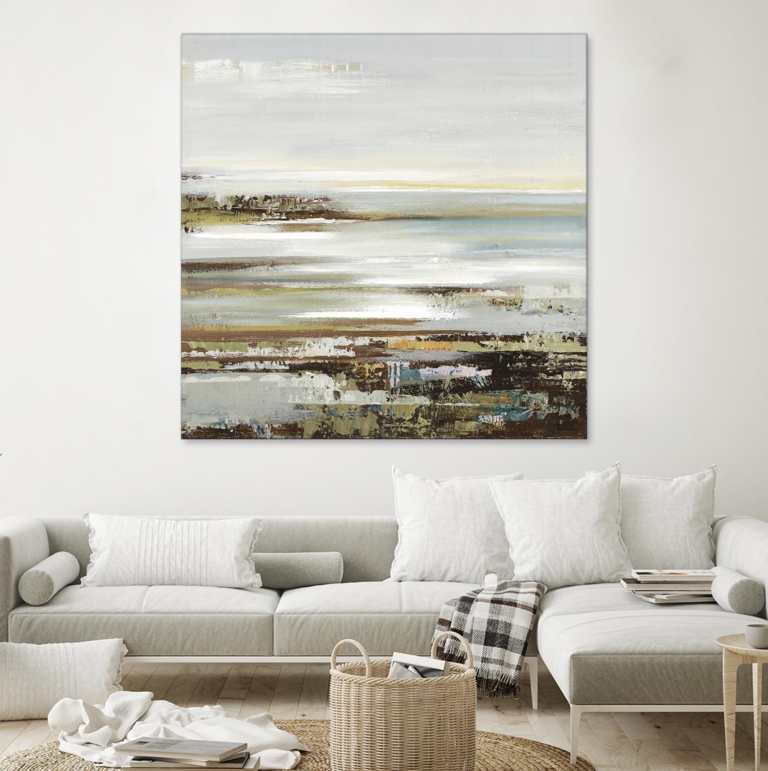 Abyss I by Valeria Mravyan on GIANT ART - greene abstract