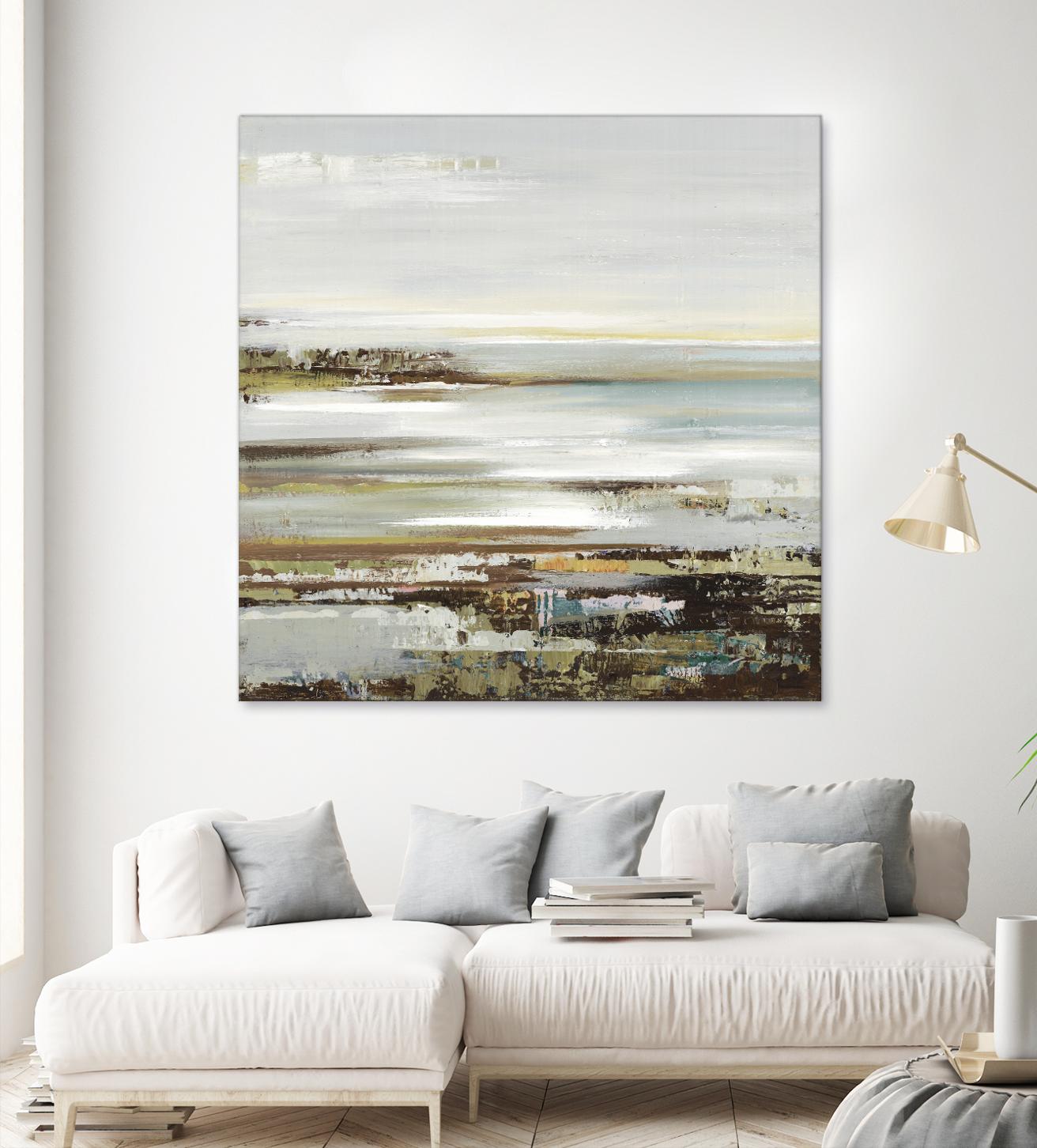 Abyss I by Valeria Mravyan on GIANT ART - greene abstract