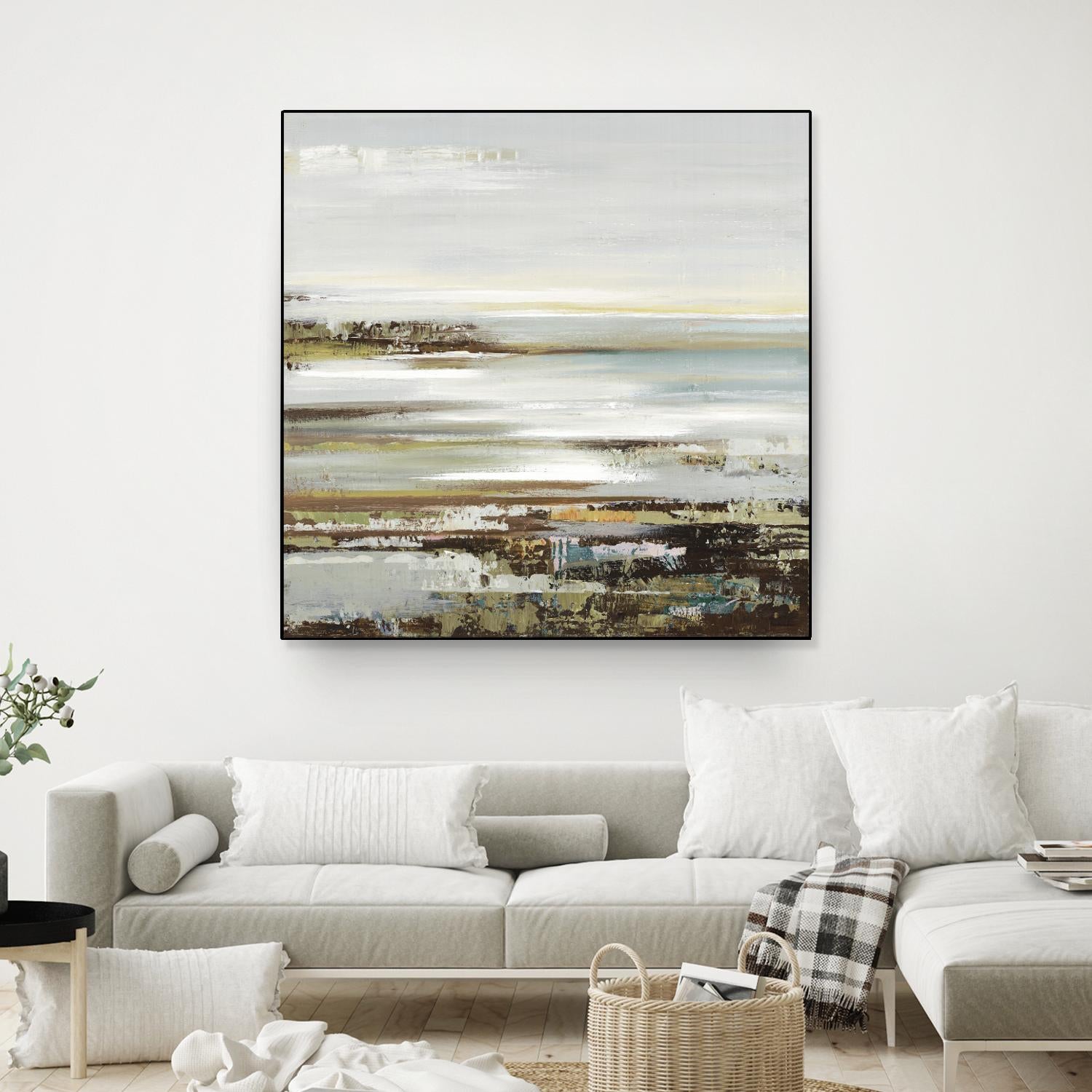 Abyss I by Valeria Mravyan on GIANT ART - greene abstract