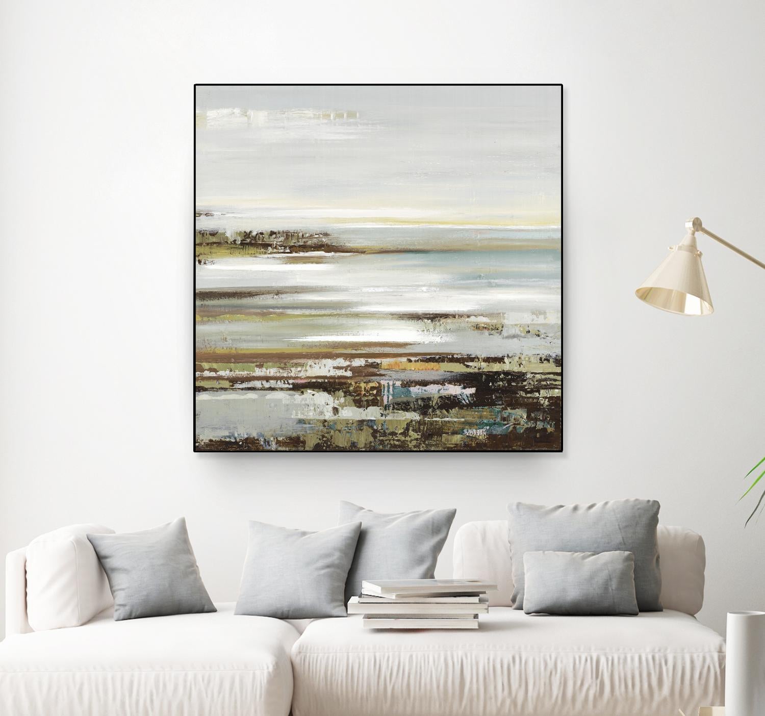 Abyss I by Valeria Mravyan on GIANT ART - greene abstract