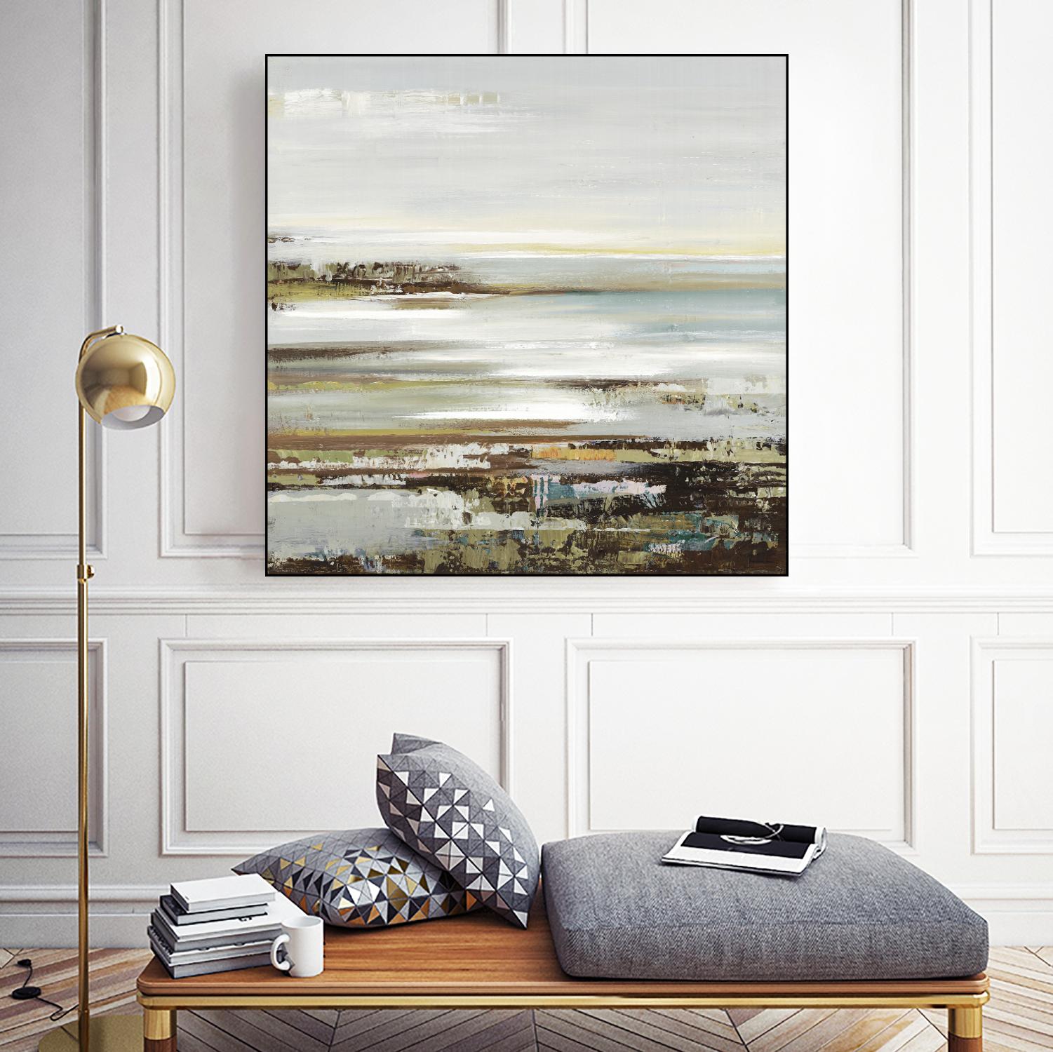 Abyss I by Valeria Mravyan on GIANT ART - greene abstract