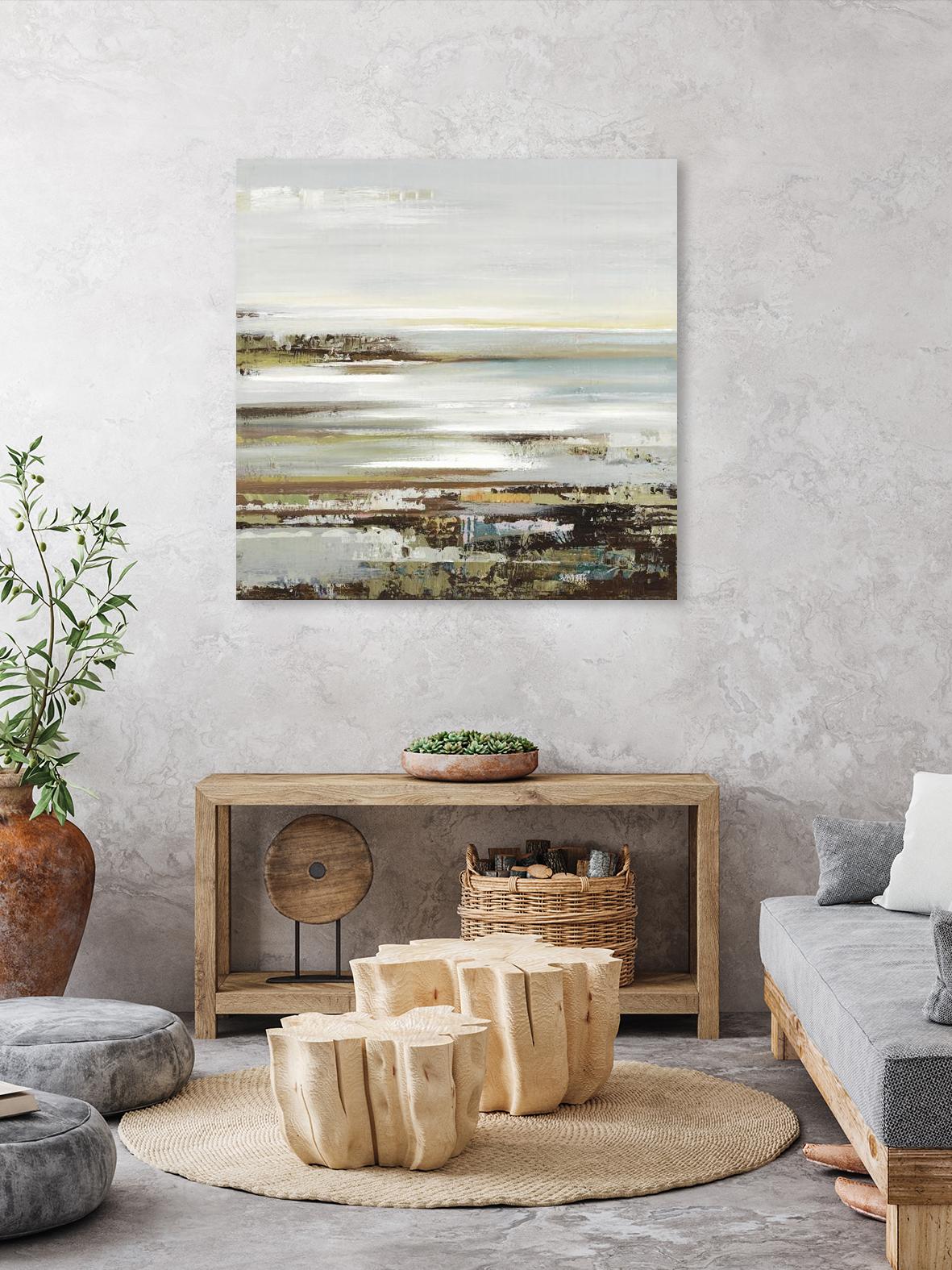 Abyss I by Valeria Mravyan on GIANT ART - greene abstract