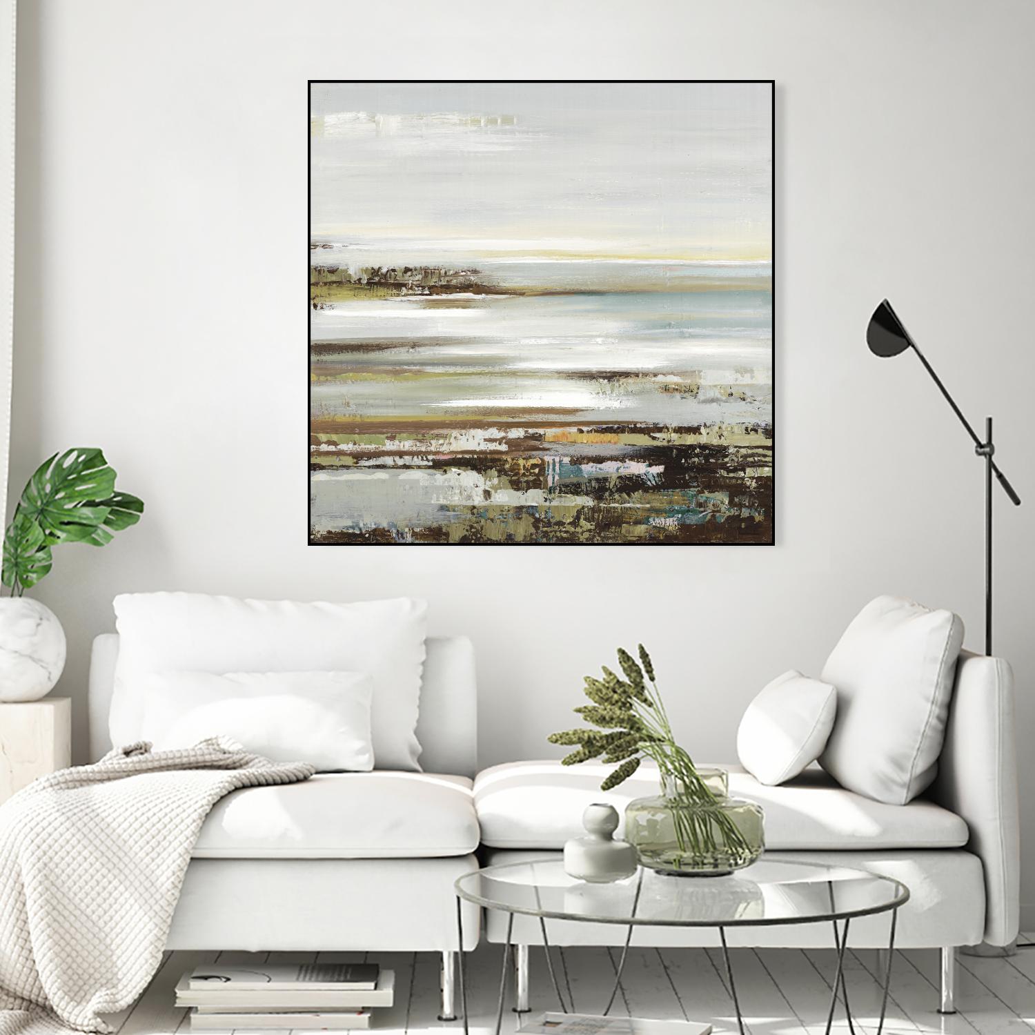 Abyss I by Valeria Mravyan on GIANT ART - greene abstract