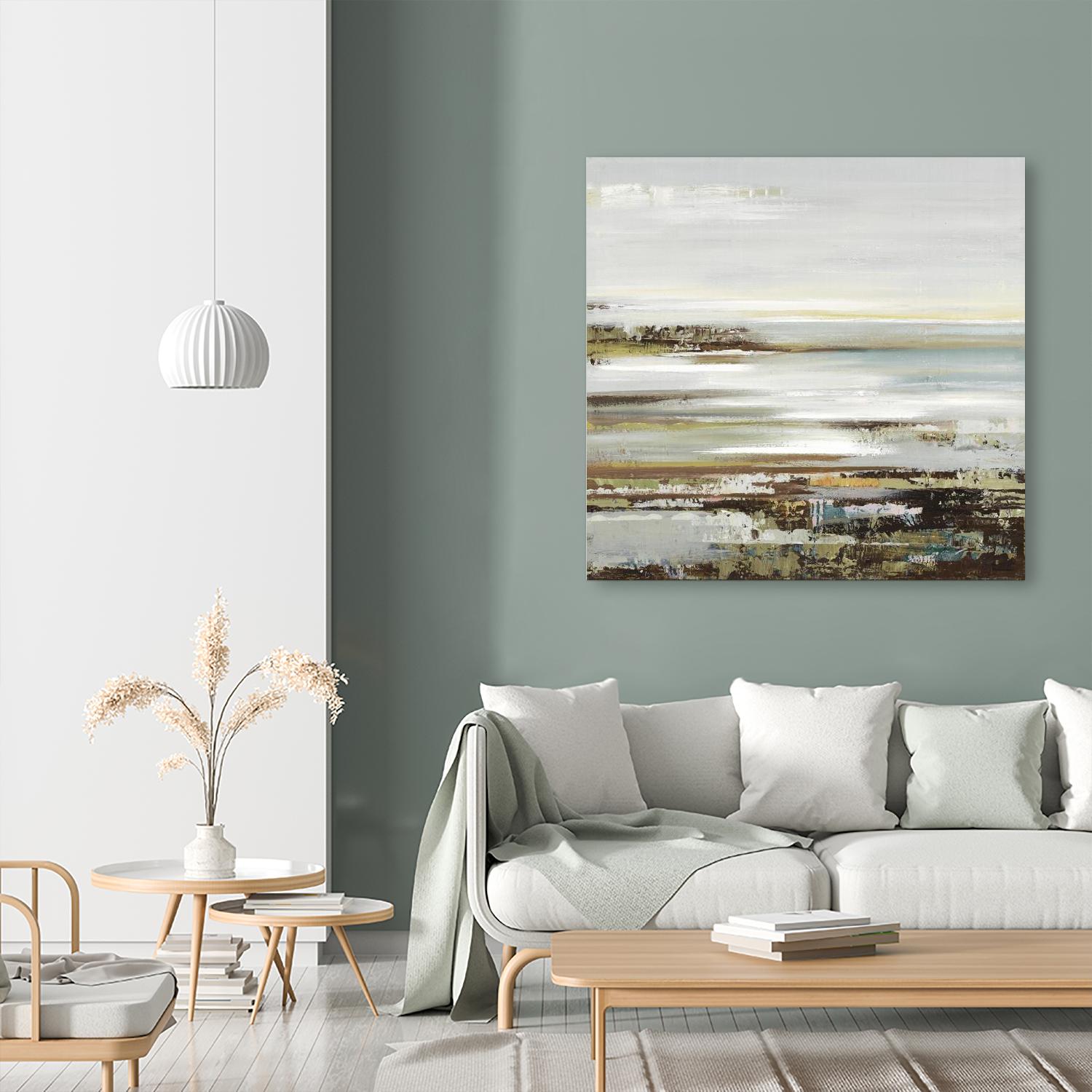 Abyss I by Valeria Mravyan on GIANT ART - greene abstract