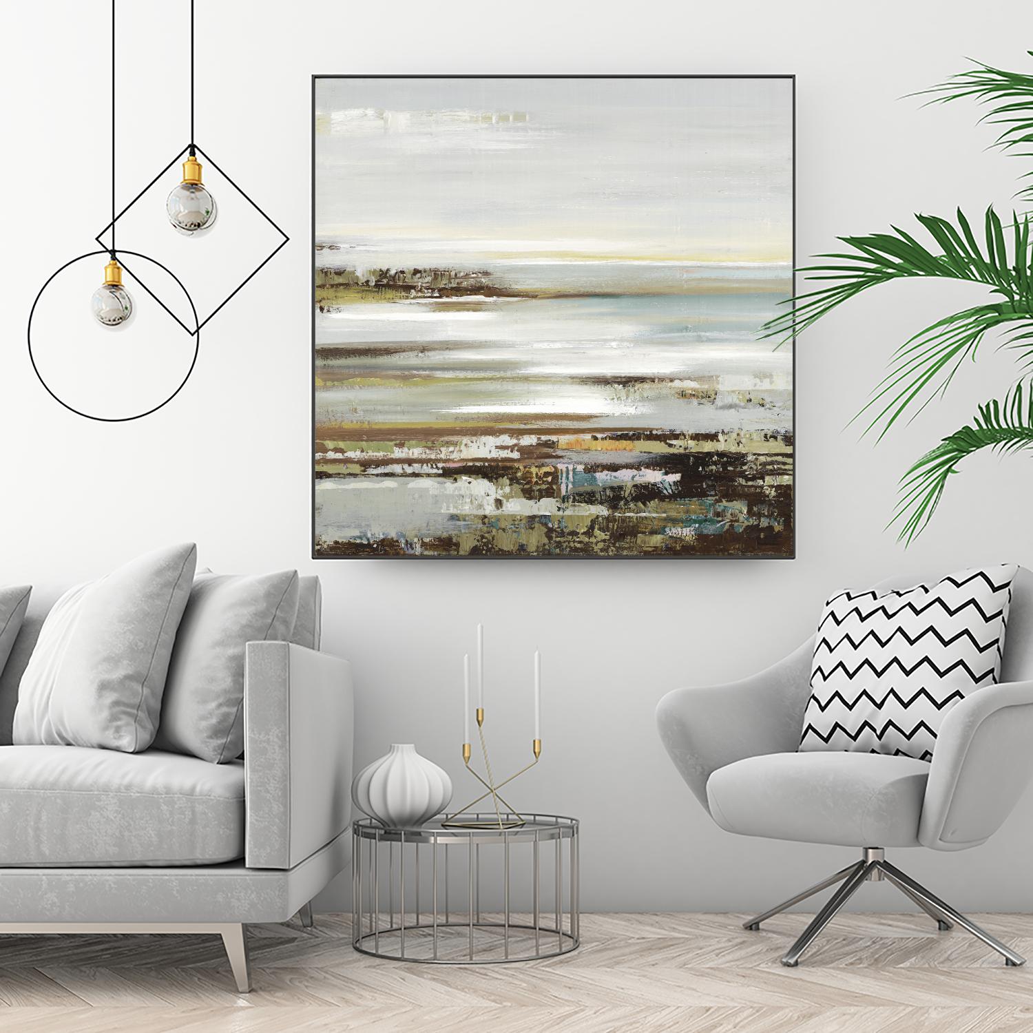 Abyss I by Valeria Mravyan on GIANT ART - greene abstract