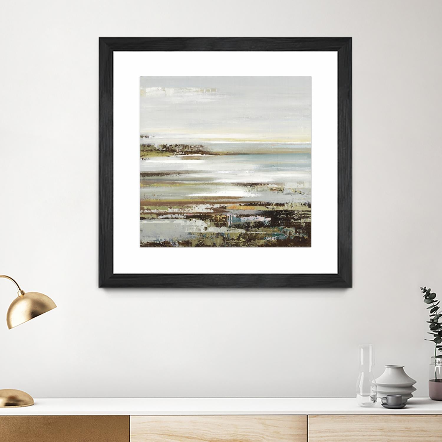 Abyss I by Valeria Mravyan on GIANT ART - greene abstract