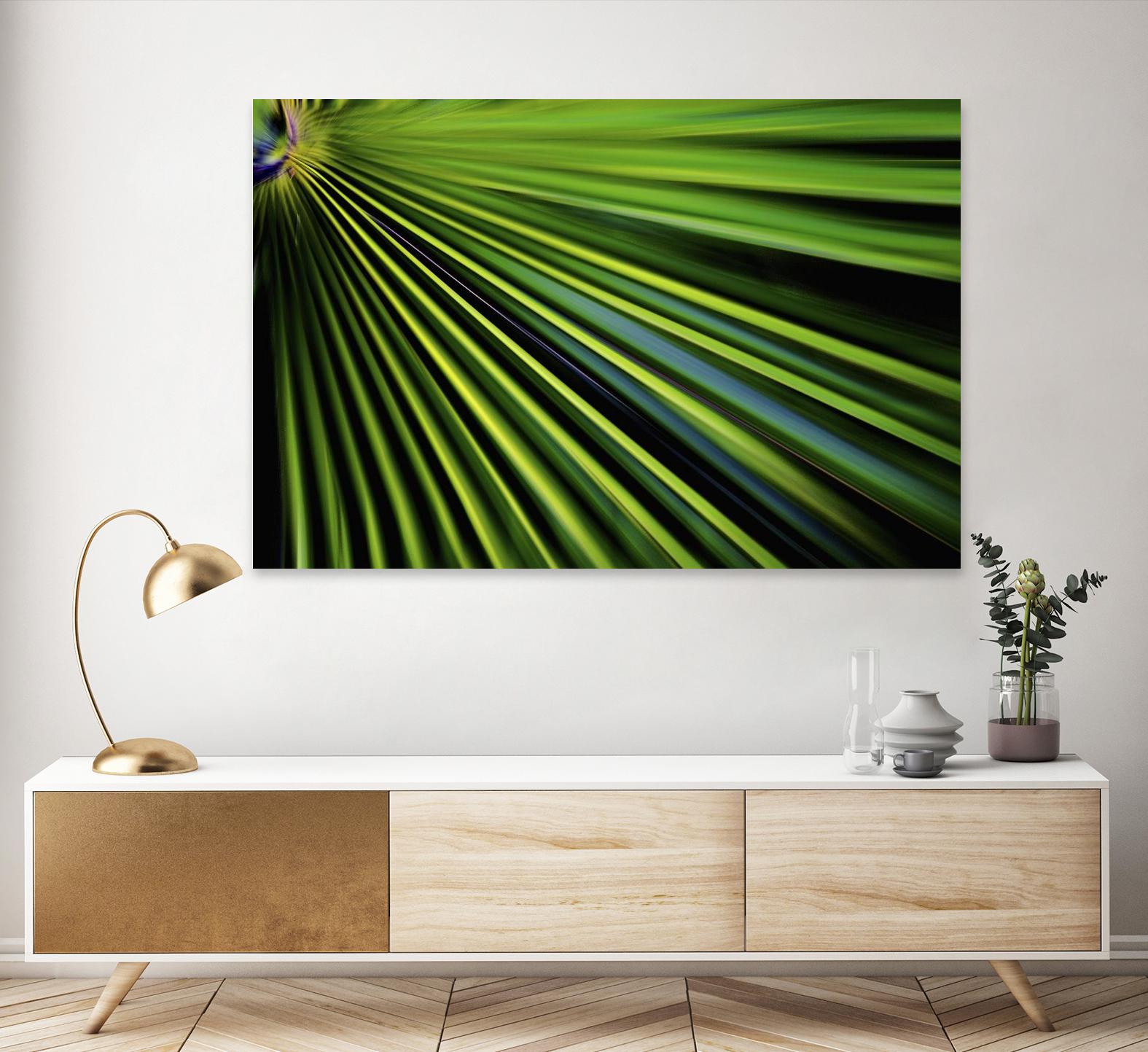 Tropical Bliss II by Norm Stelfox on GIANT ART - green photo art