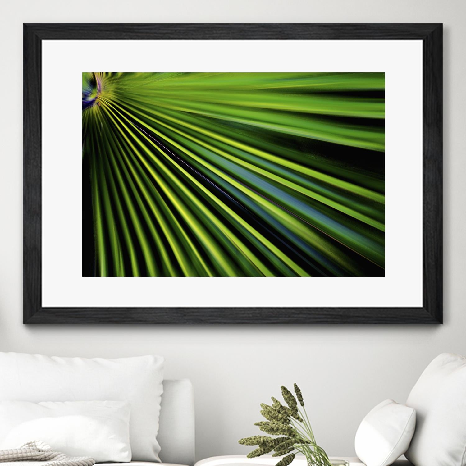 Tropical Bliss II by Norm Stelfox on GIANT ART - green photo art