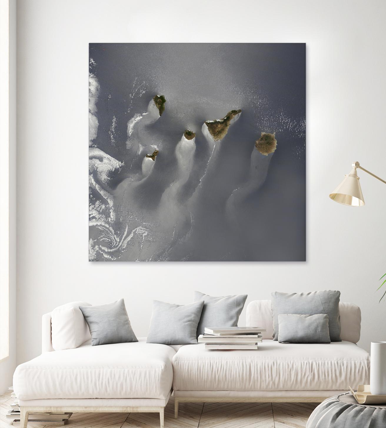 Canary Islands by Norm Stelfox on GIANT ART - green photo art