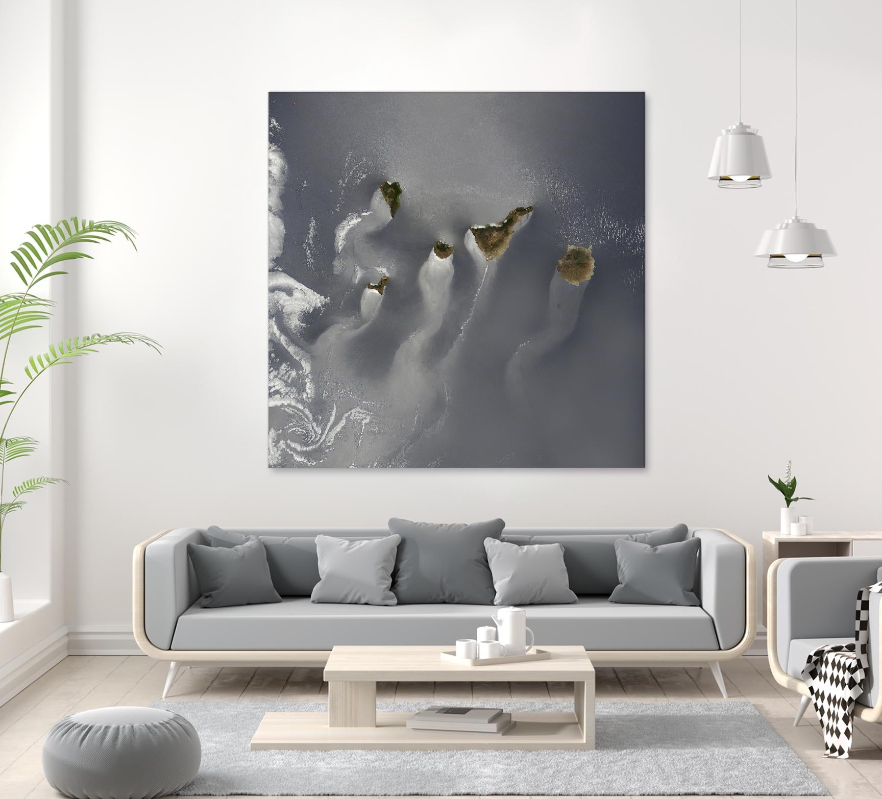 Canary Islands by Norm Stelfox on GIANT ART - green photo art