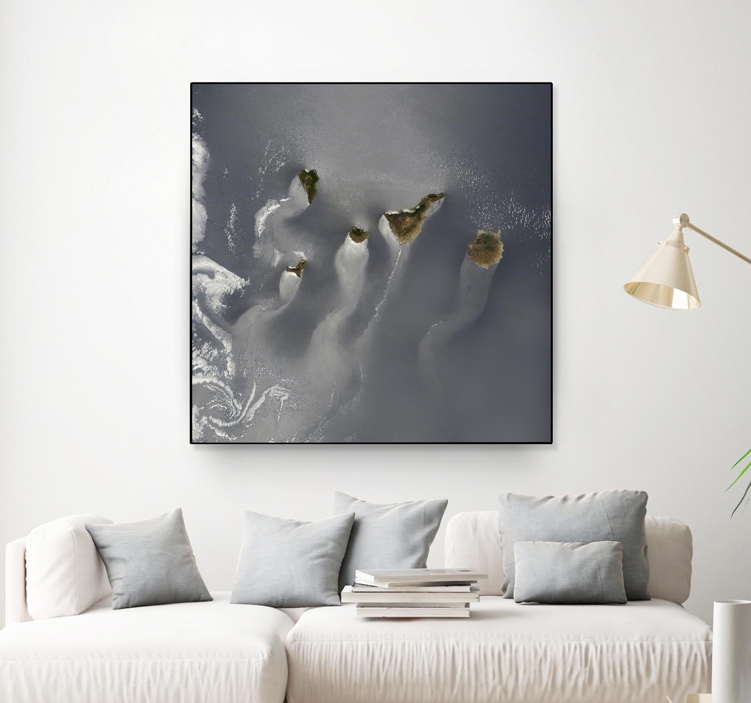 Canary Islands by Norm Stelfox on GIANT ART - green photo art