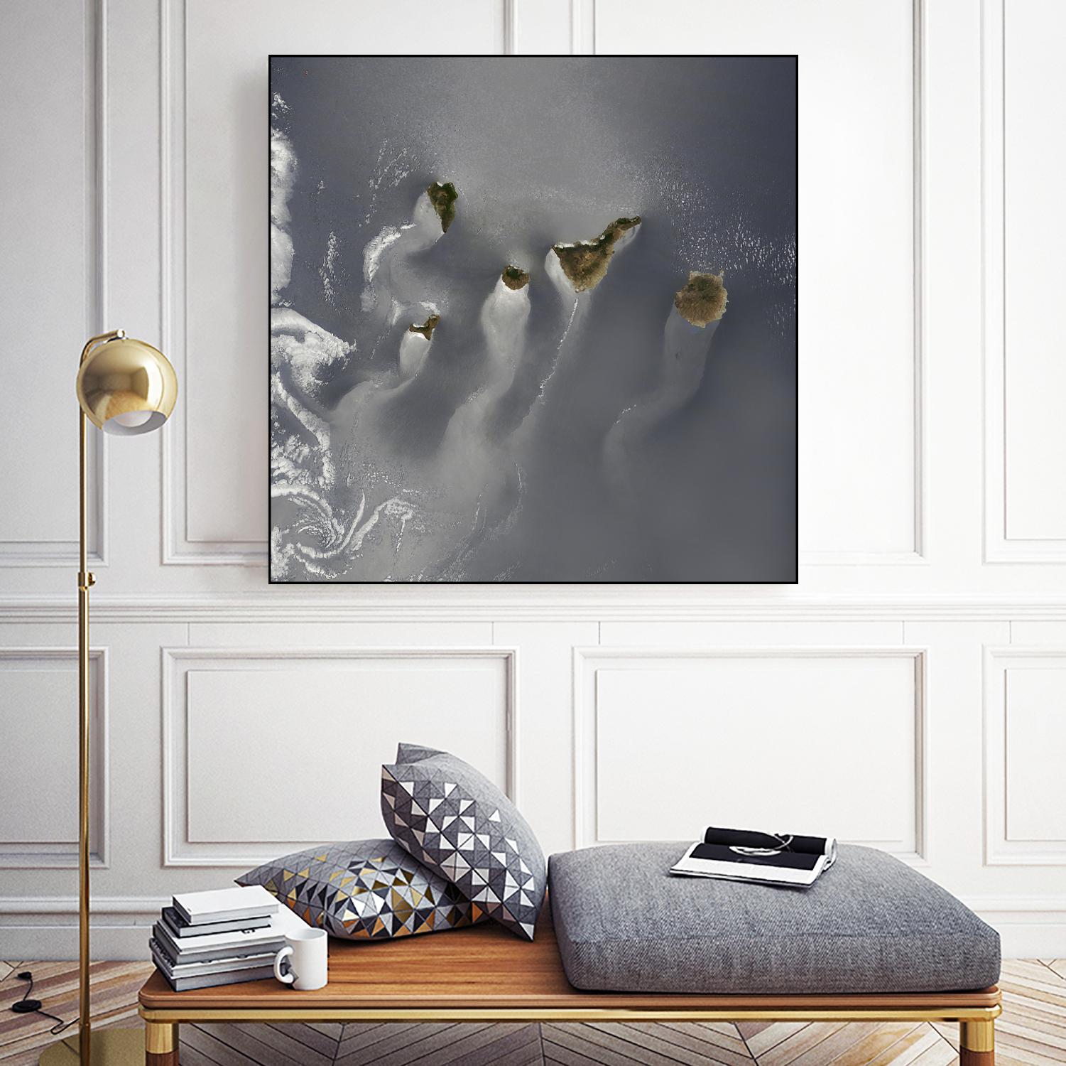 Canary Islands by Norm Stelfox on GIANT ART - green photo art