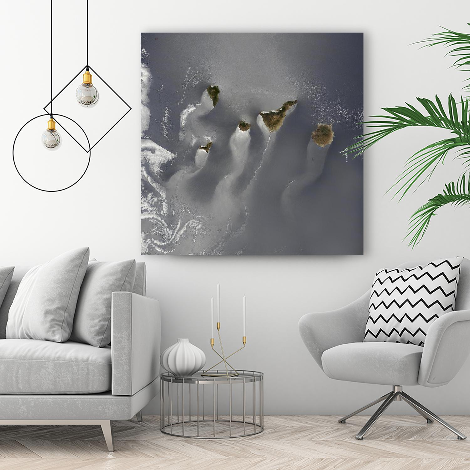 Canary Islands by Norm Stelfox on GIANT ART - green photo art