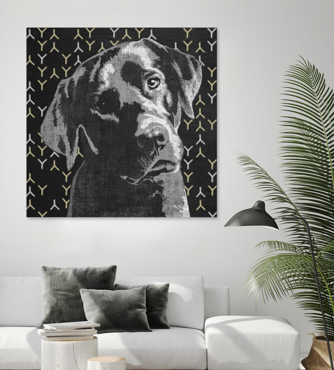 Lab by PI Studio on GIANT ART - grey animals